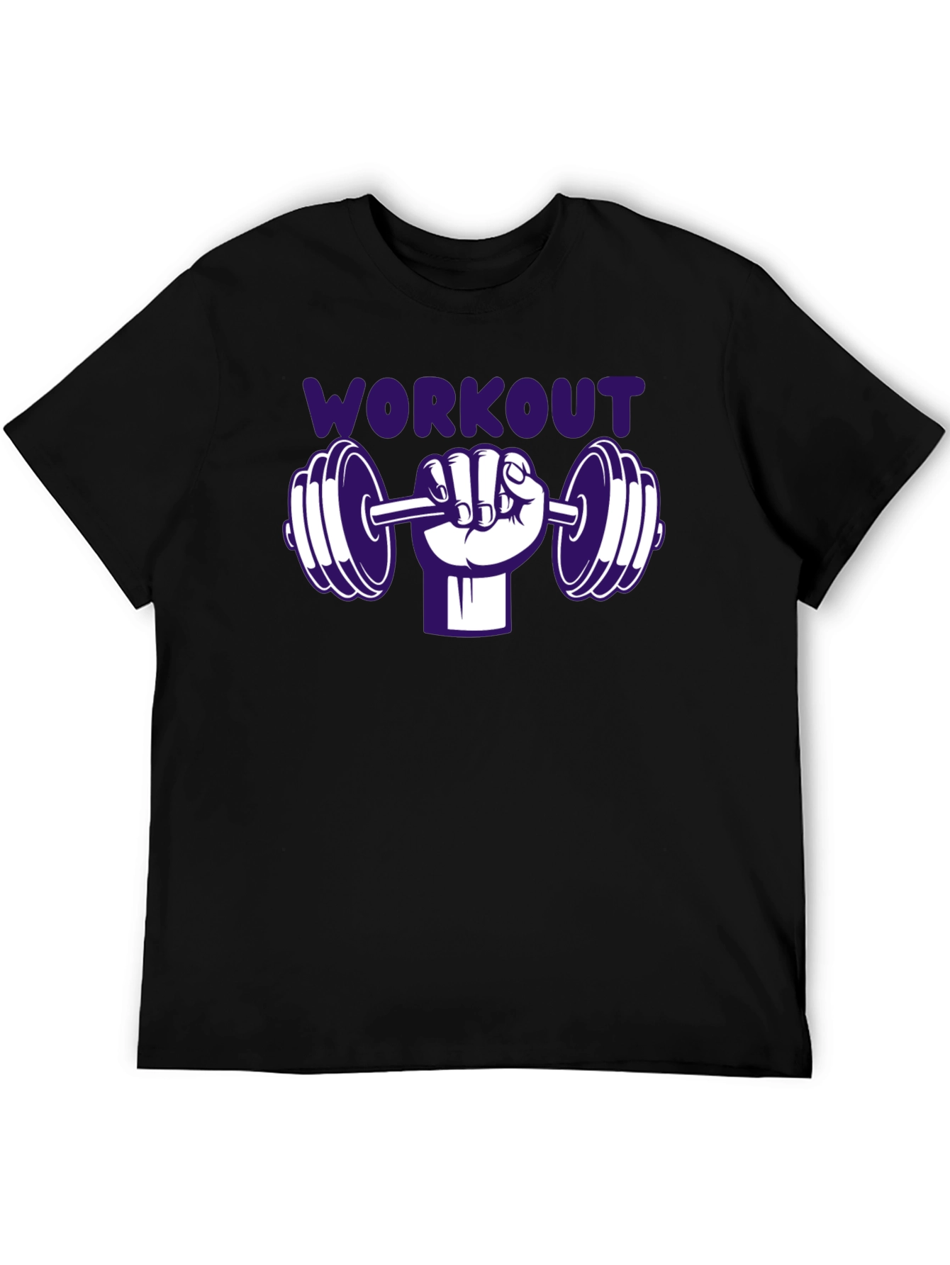 Workout Graphic Tee - Gym Fitness Shirt