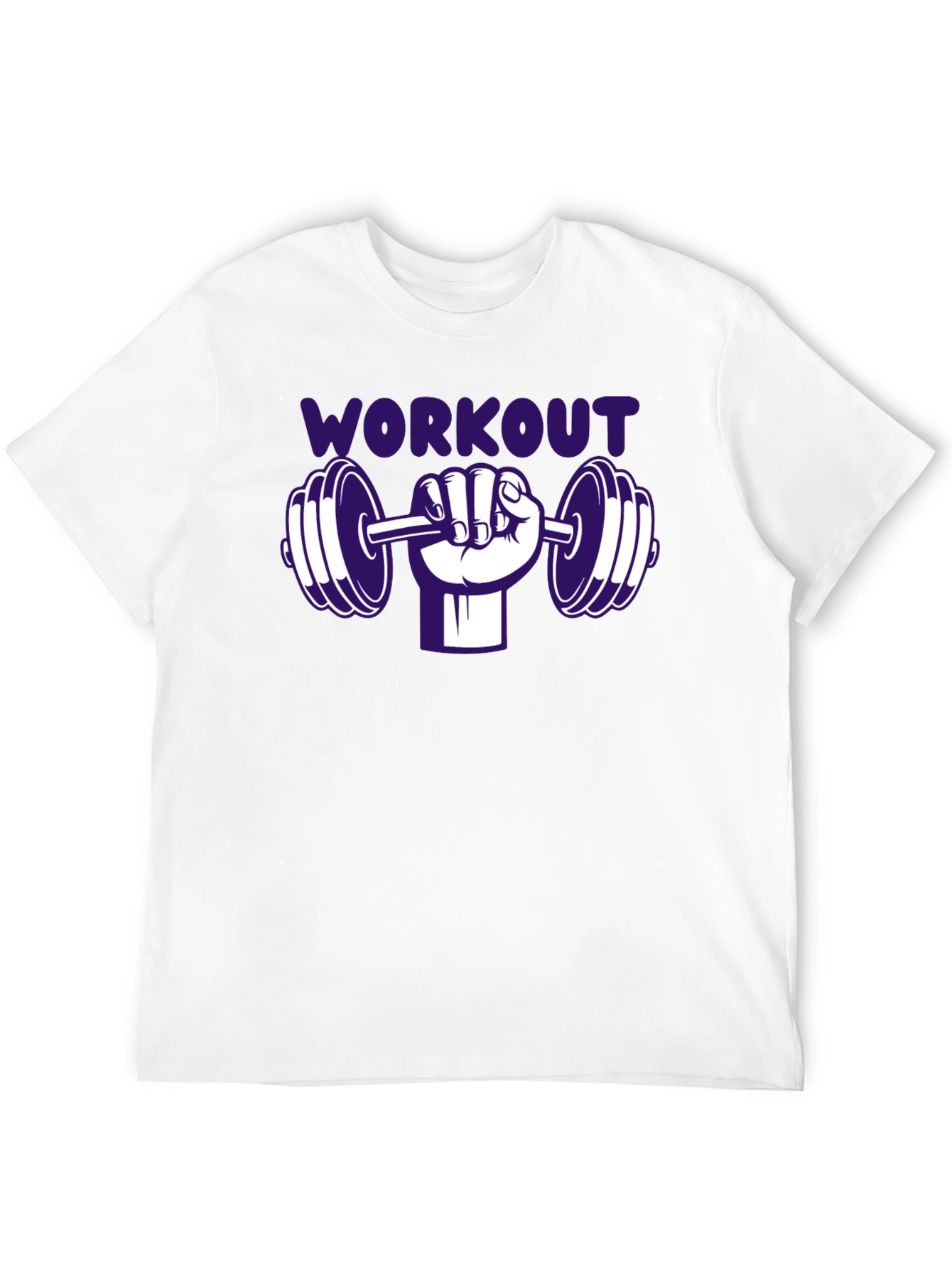 Workout Graphic Tee - Gym Fitness Shirt