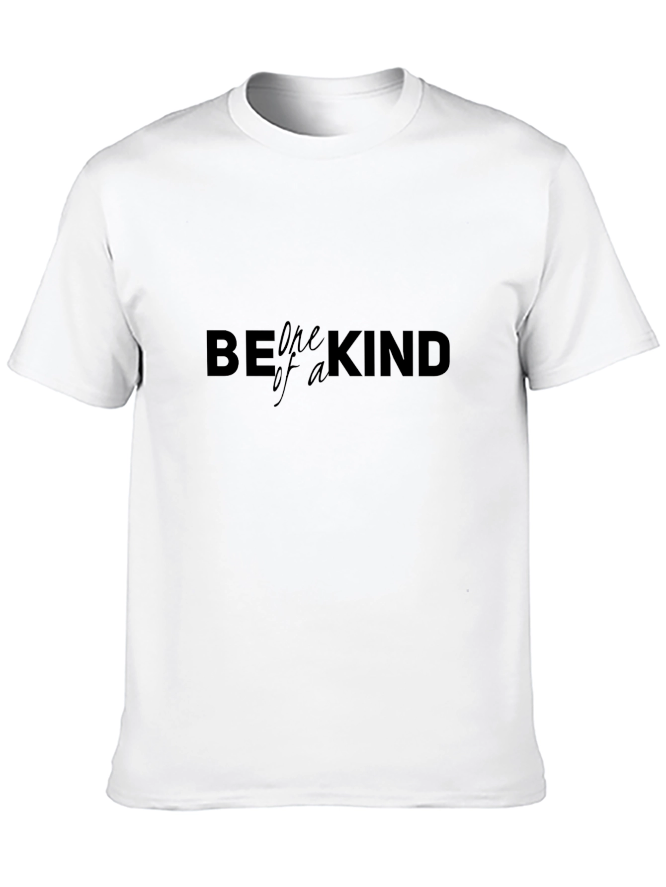 Be One of a Kind Black Graphic Tee