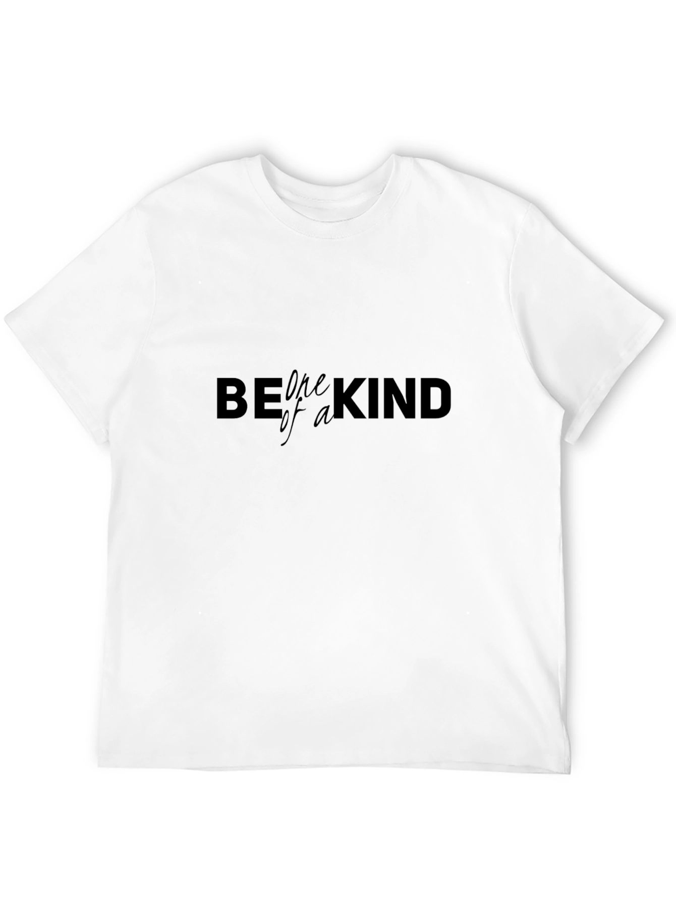 Be One of a Kind Black Graphic Tee