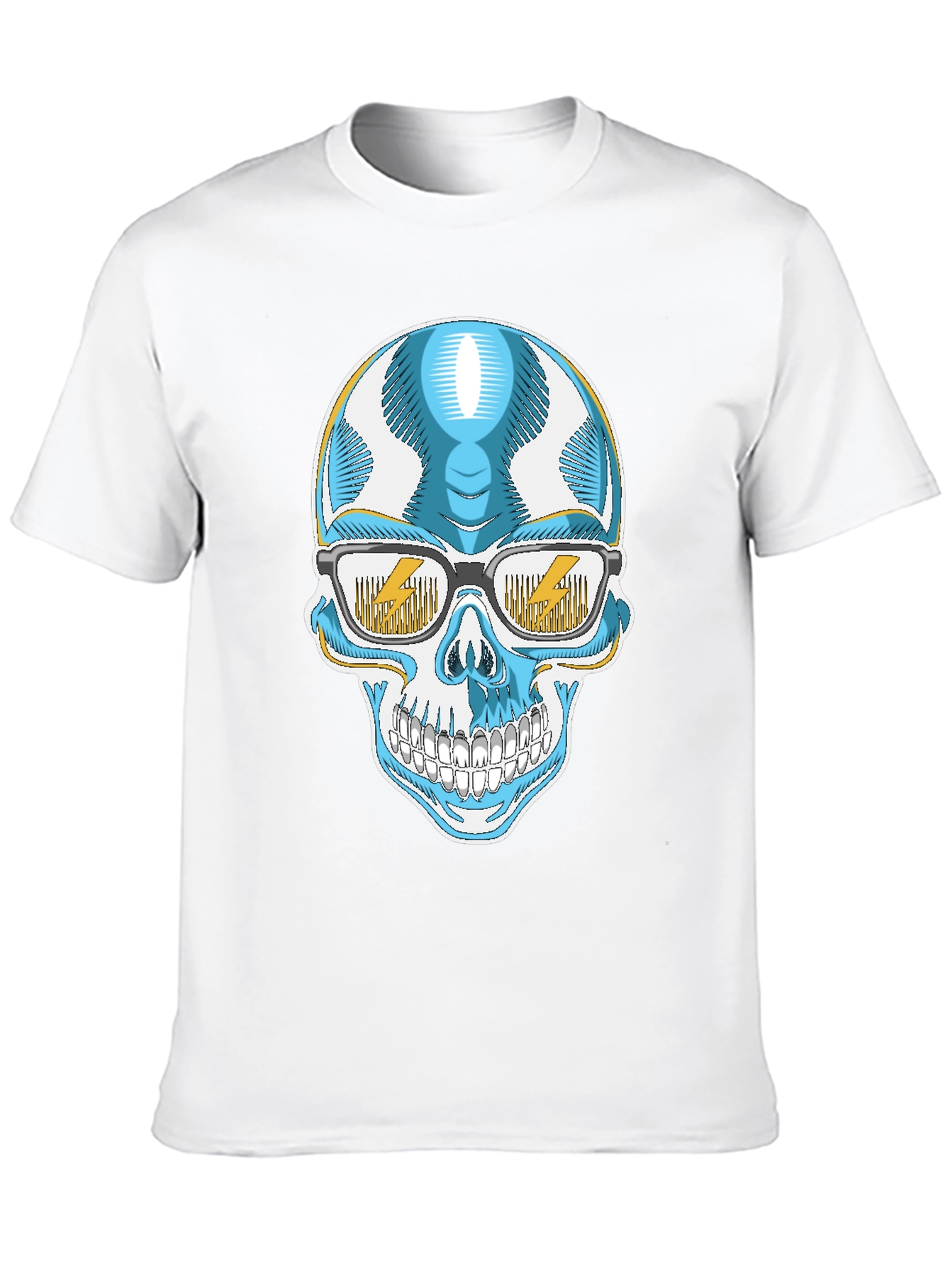 Cool Skull T-Shirt with Glasses