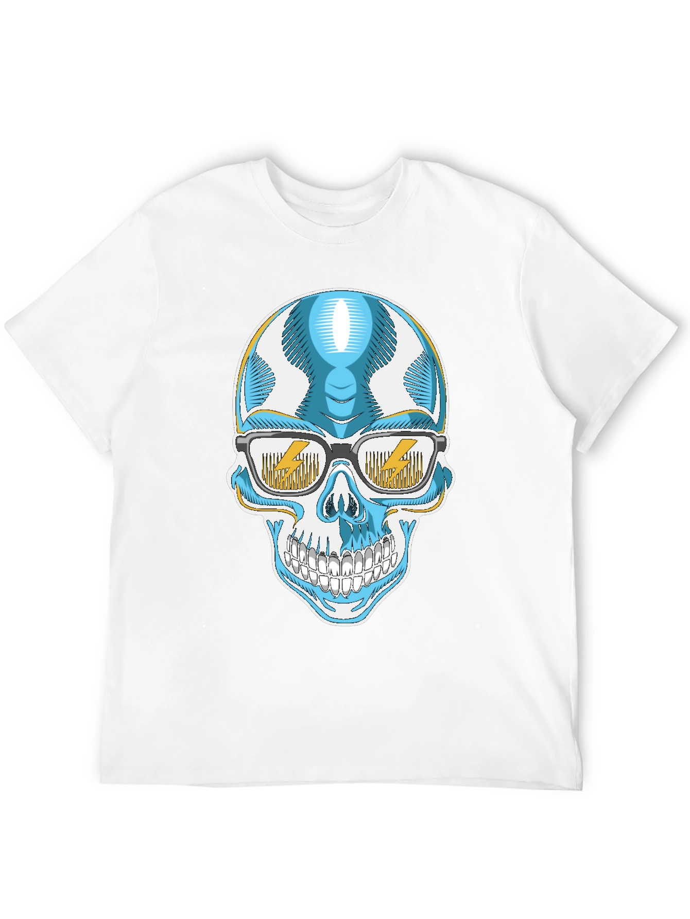 Cool Skull T-Shirt with Glasses