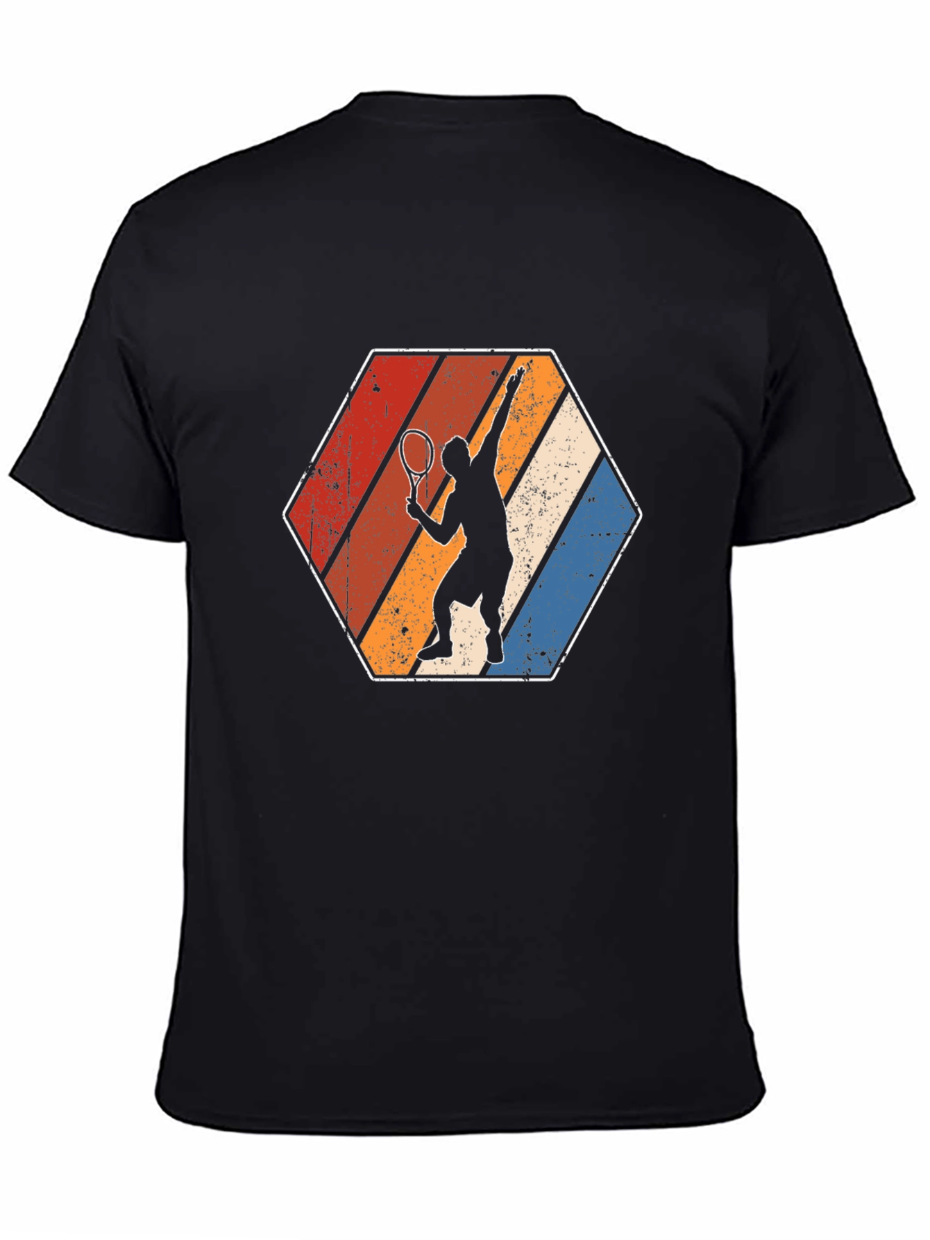 Retro Tennis Player T-Shirt