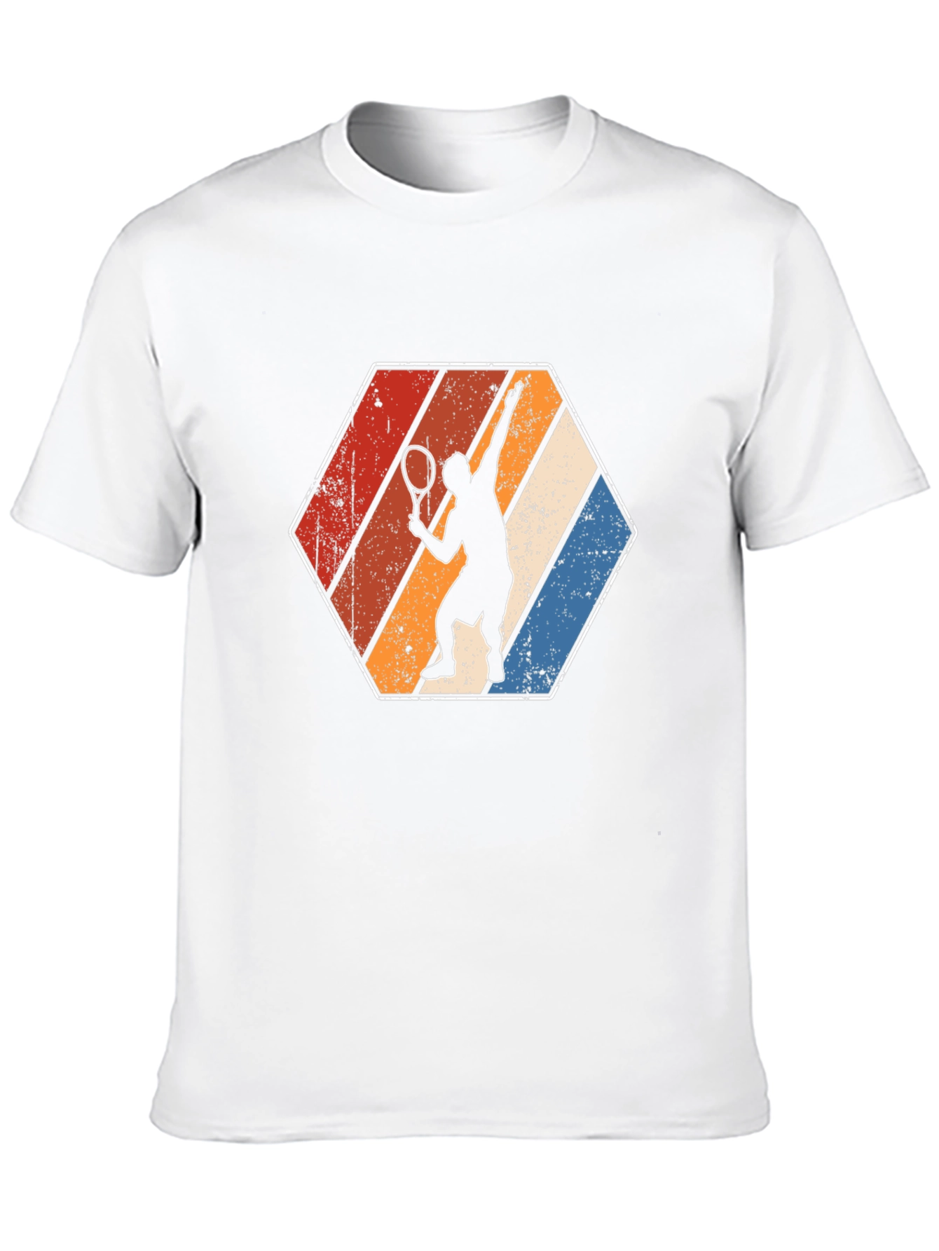 Retro Tennis Player T-Shirt