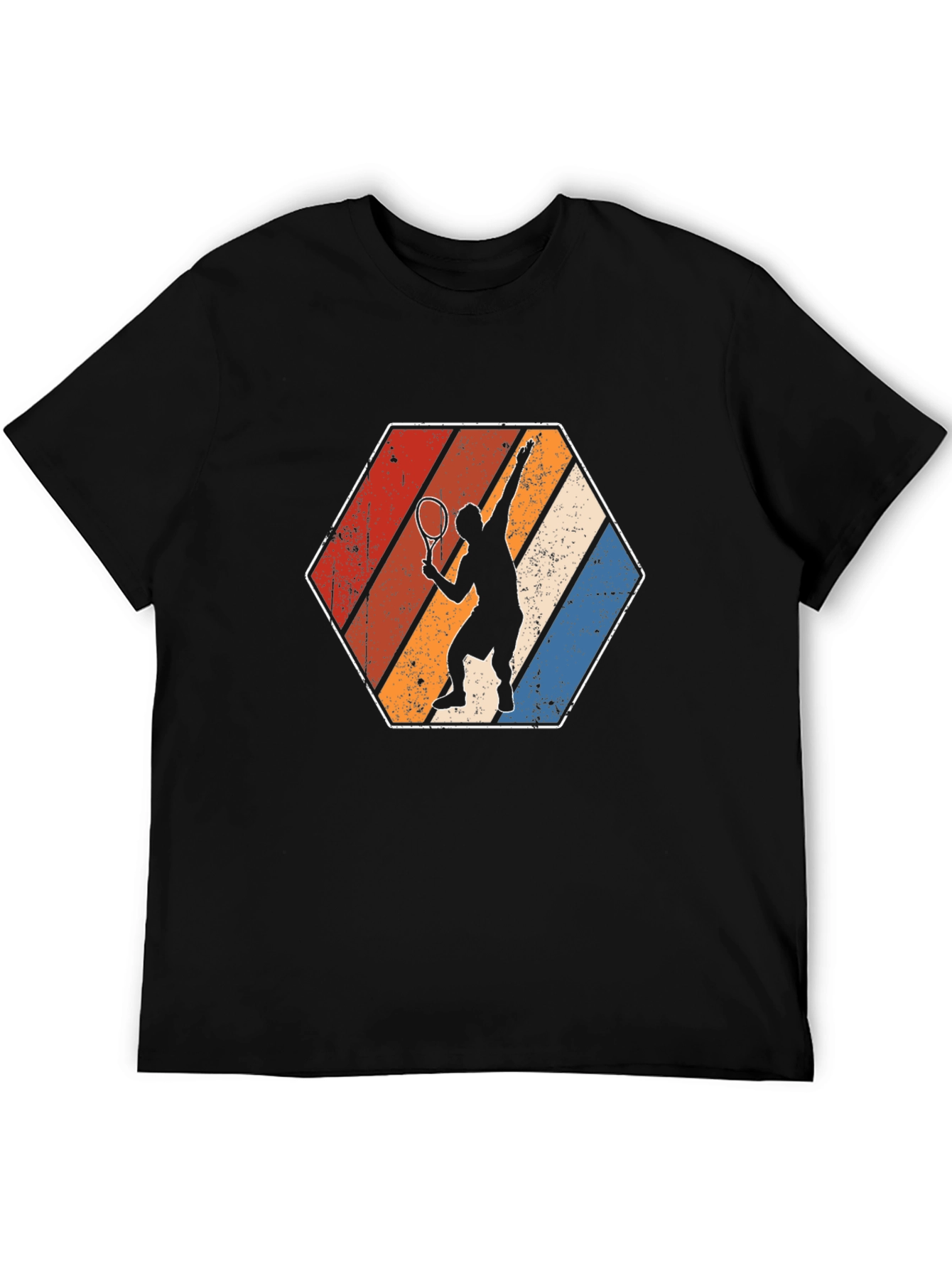 Retro Tennis Player T-Shirt
