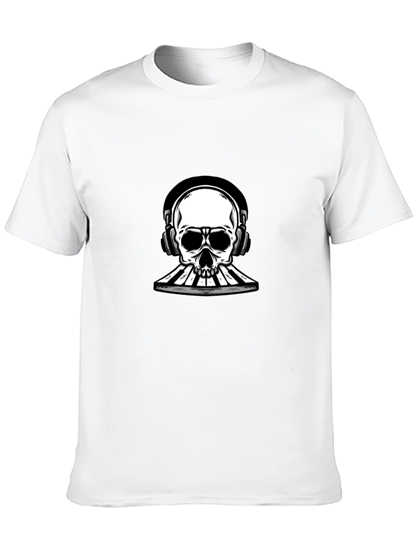 Skull DJ Graphic Tee