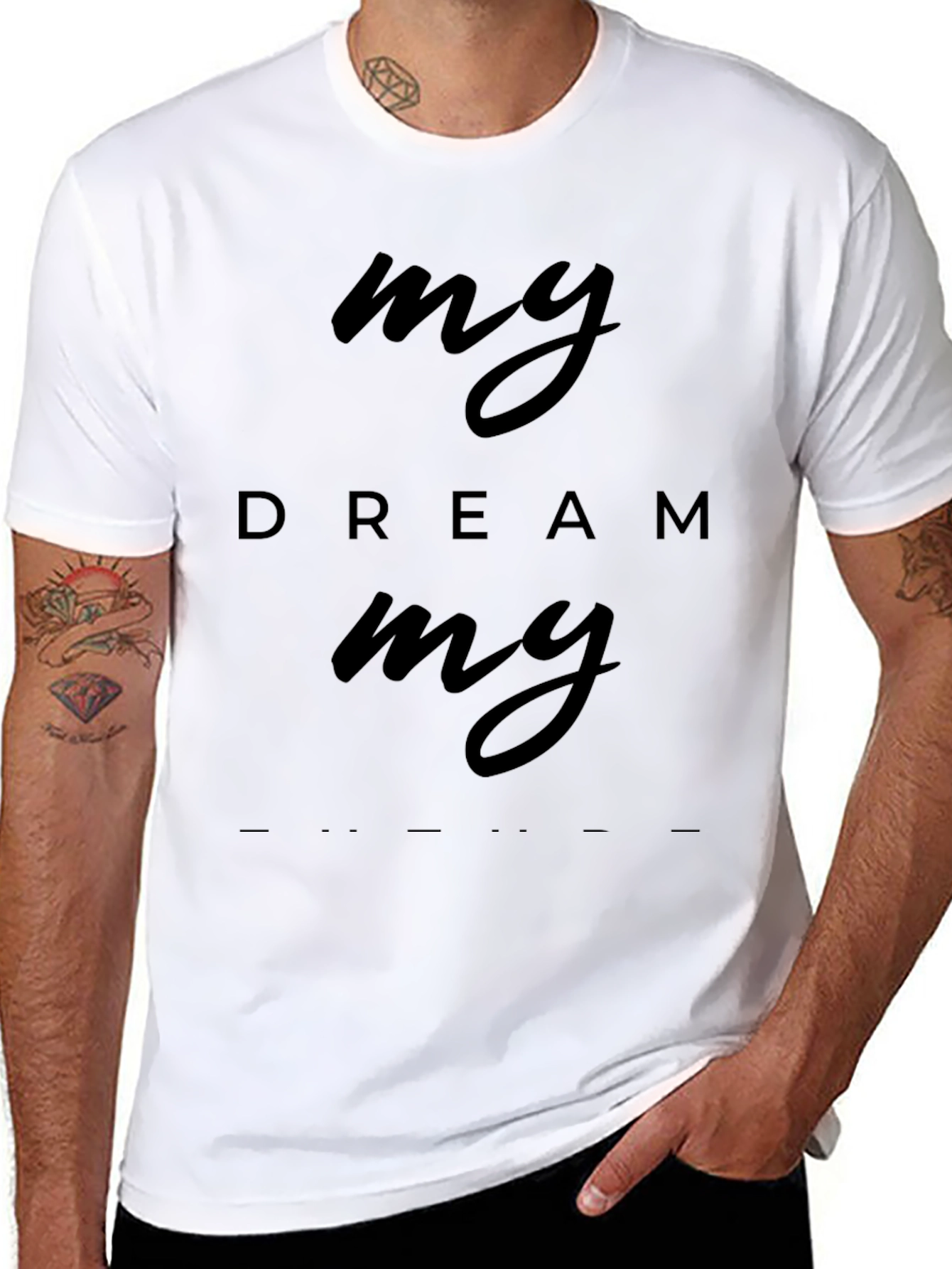 My Dream Tee - Soft Cotton Blend Casual T-Shirt