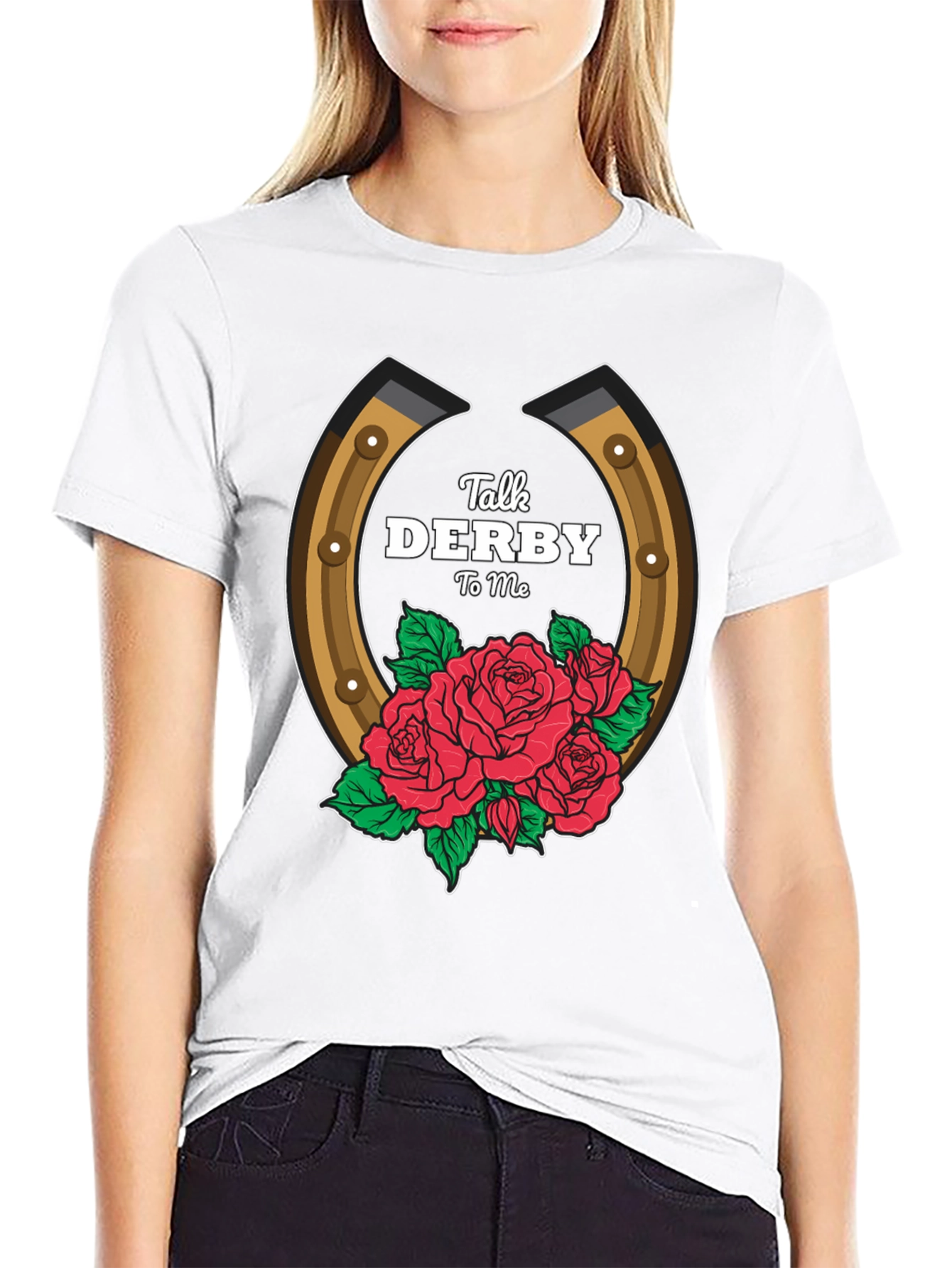 Talk Derby To Me Graphic Tee