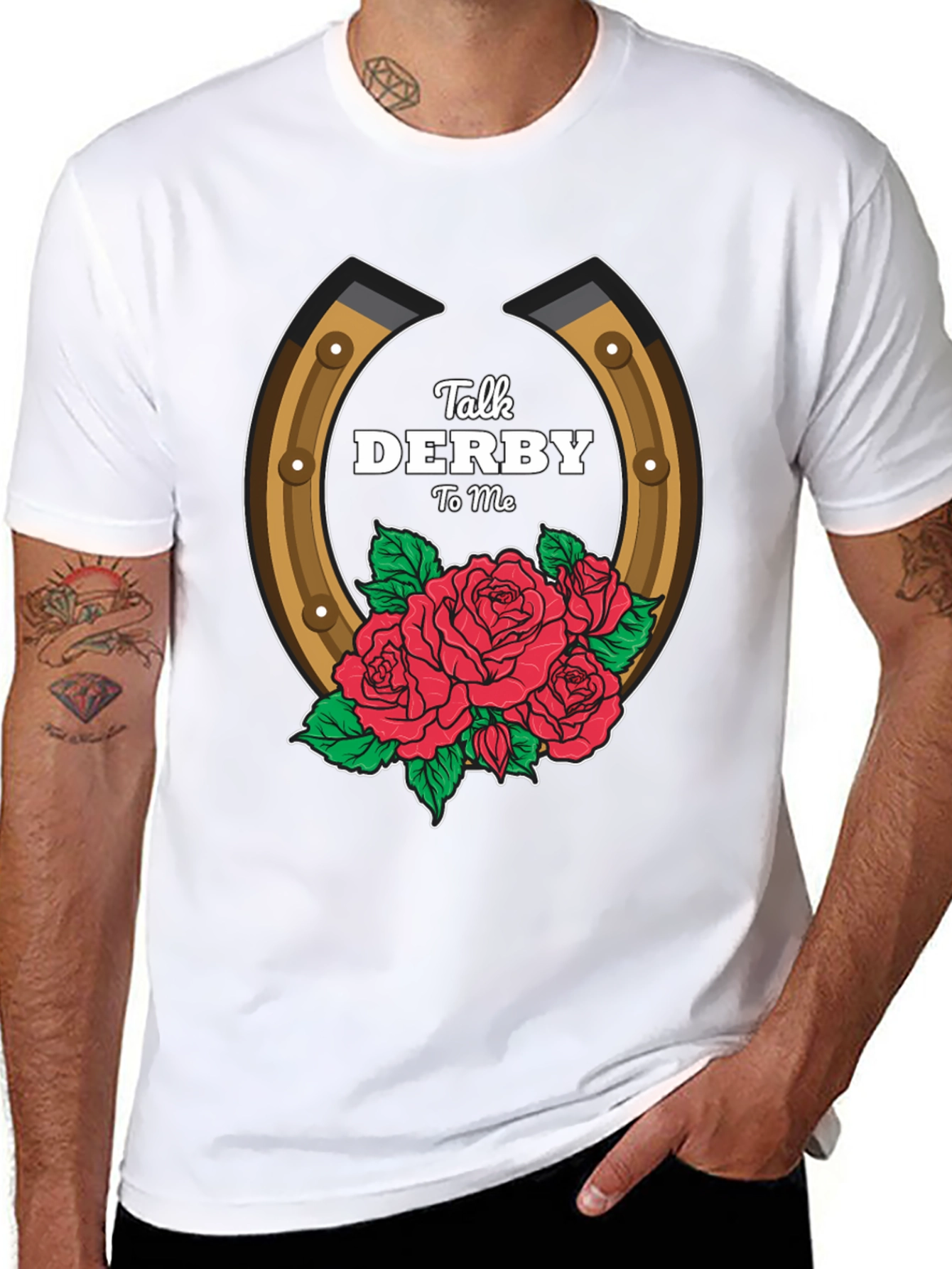 Talk Derby To Me Graphic Tee