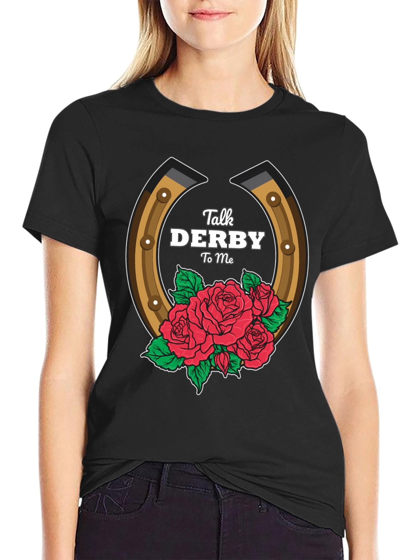 Talk Derby To Me Graphic Tee