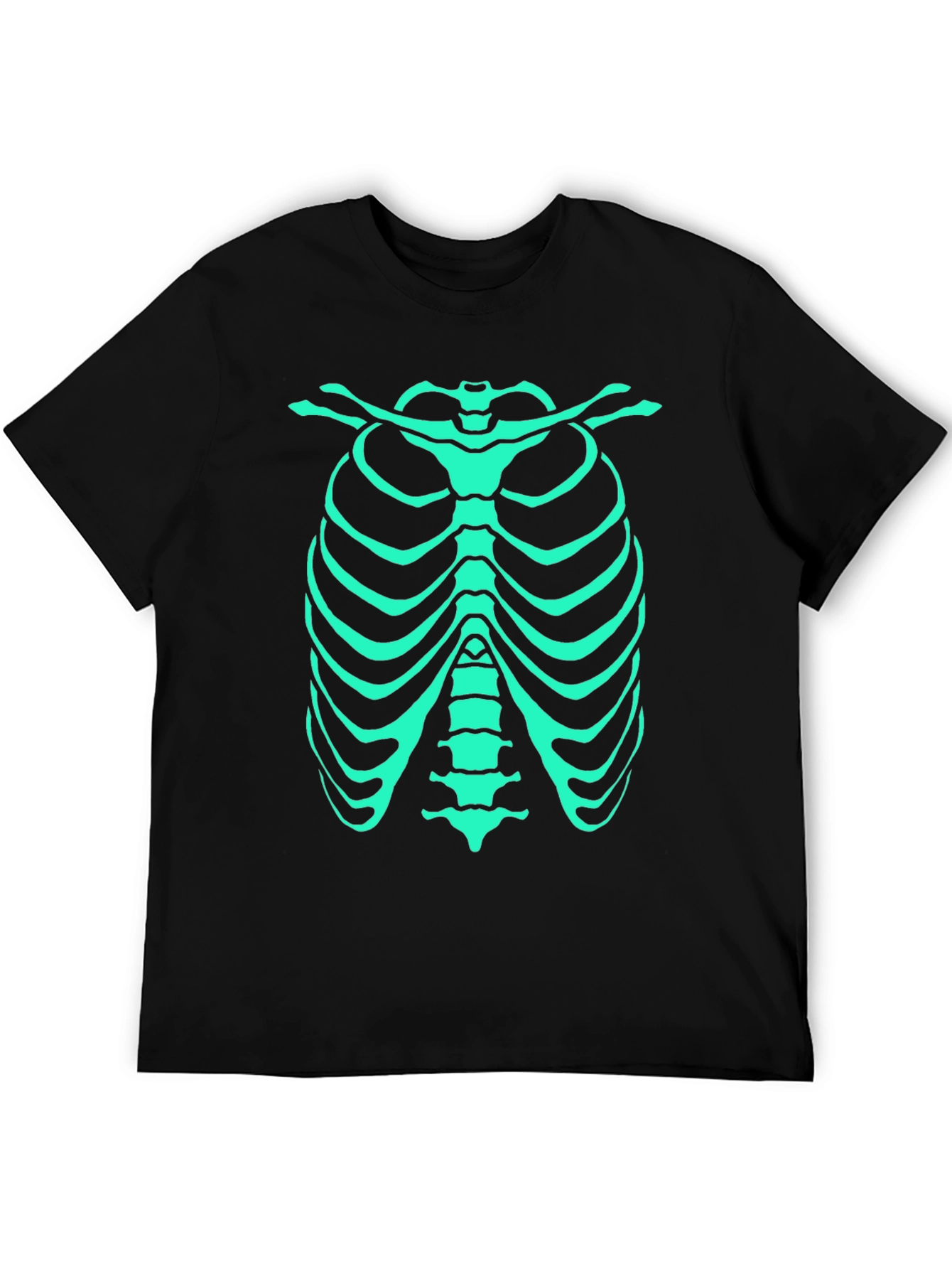 Glow-in-the-Dark Rib Cage T-Shirt