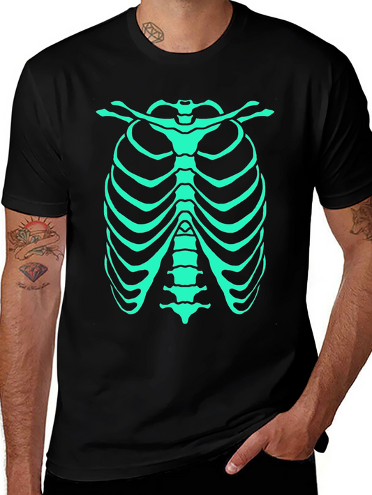 Glow-in-the-Dark Rib Cage T-Shirt
