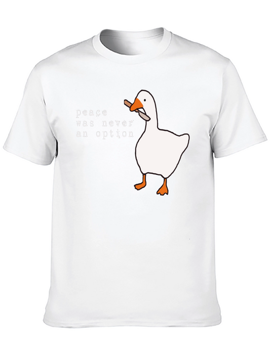 Peace Was Never an Option Goose T-Shirt