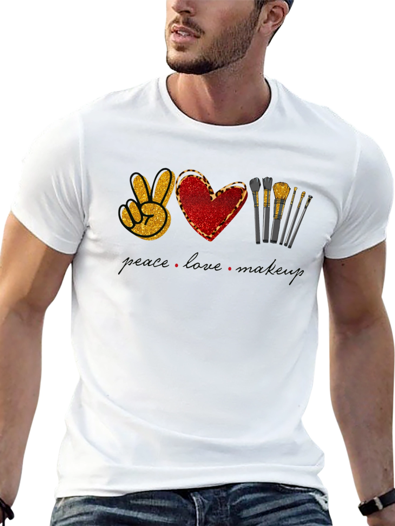 Peace Love Makeup T-Shirt