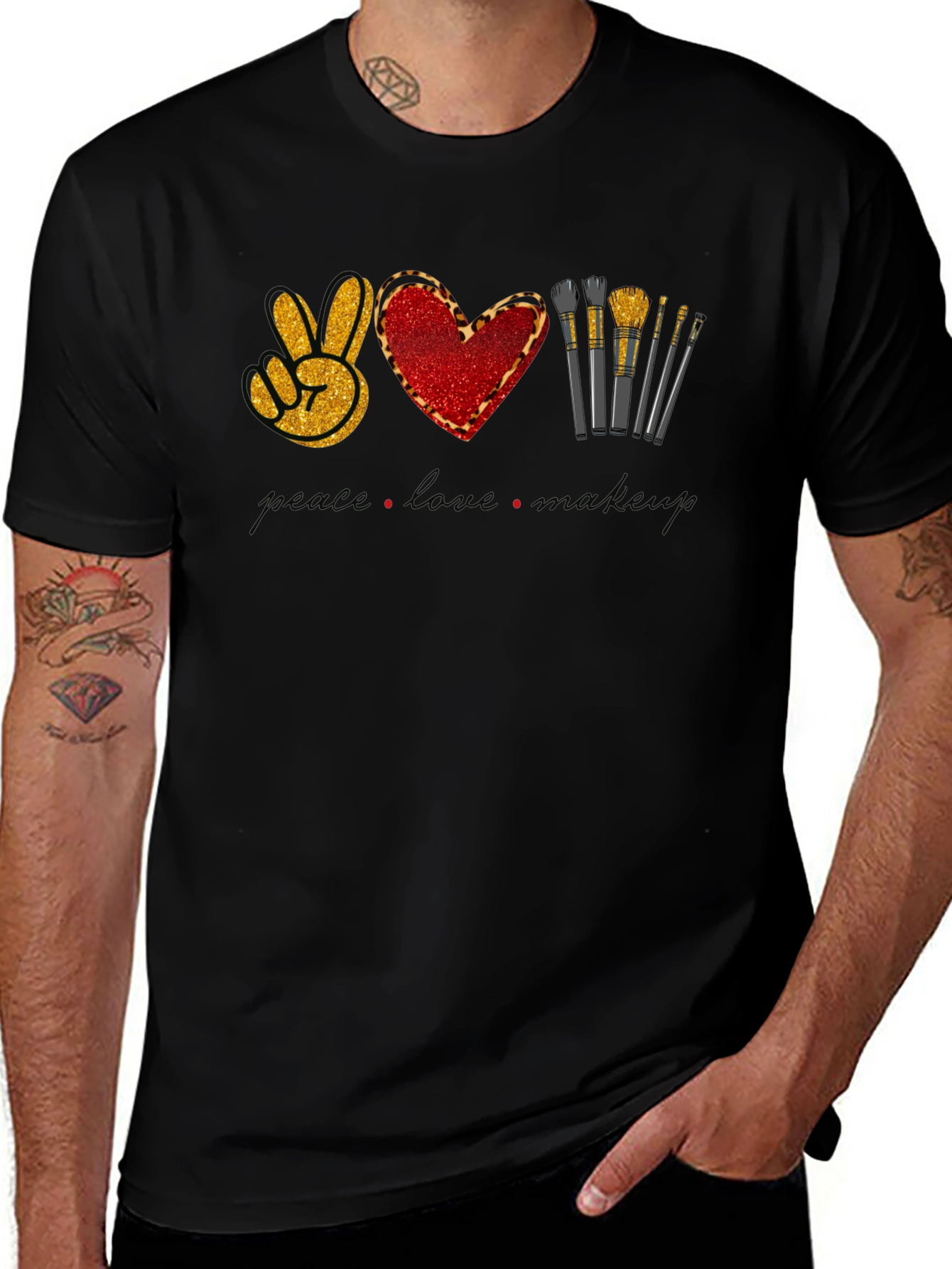 Peace Love Makeup T-Shirt