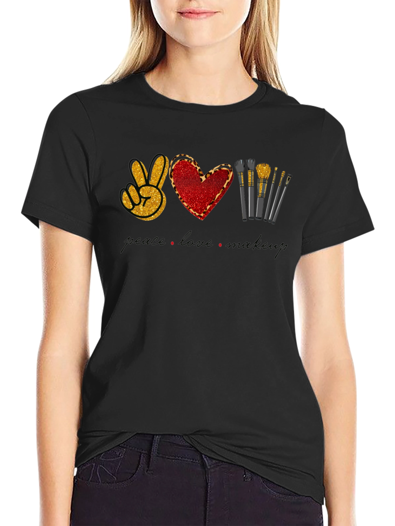 Peace Love Makeup T-Shirt