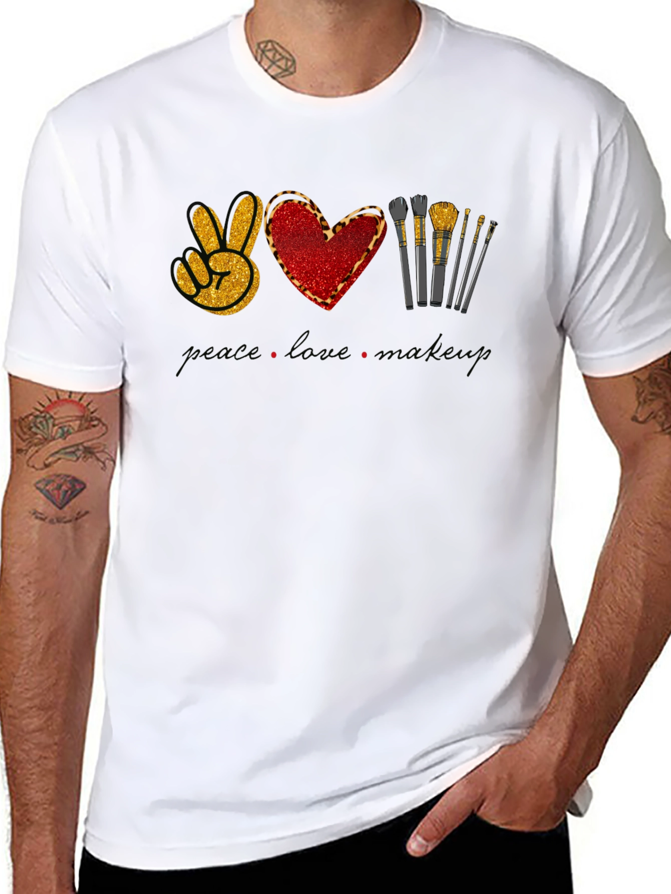 Peace Love Makeup T-Shirt