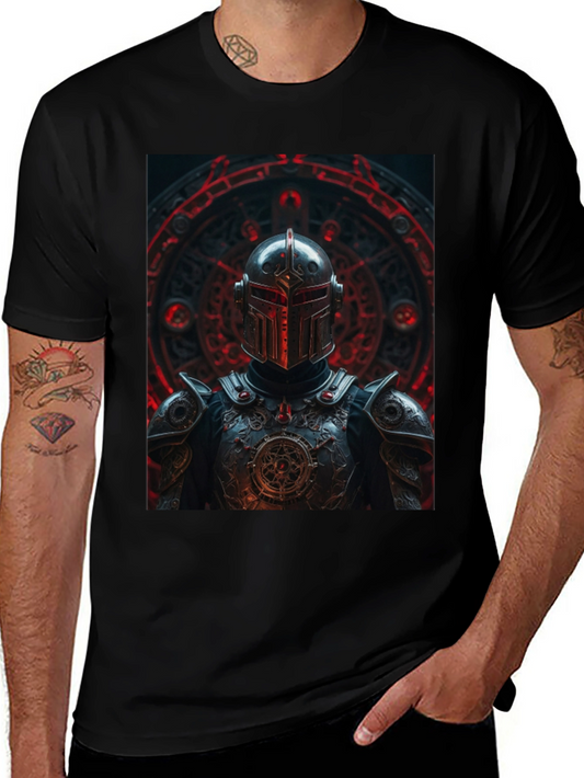 Knight Templar Graphic Tee - Black