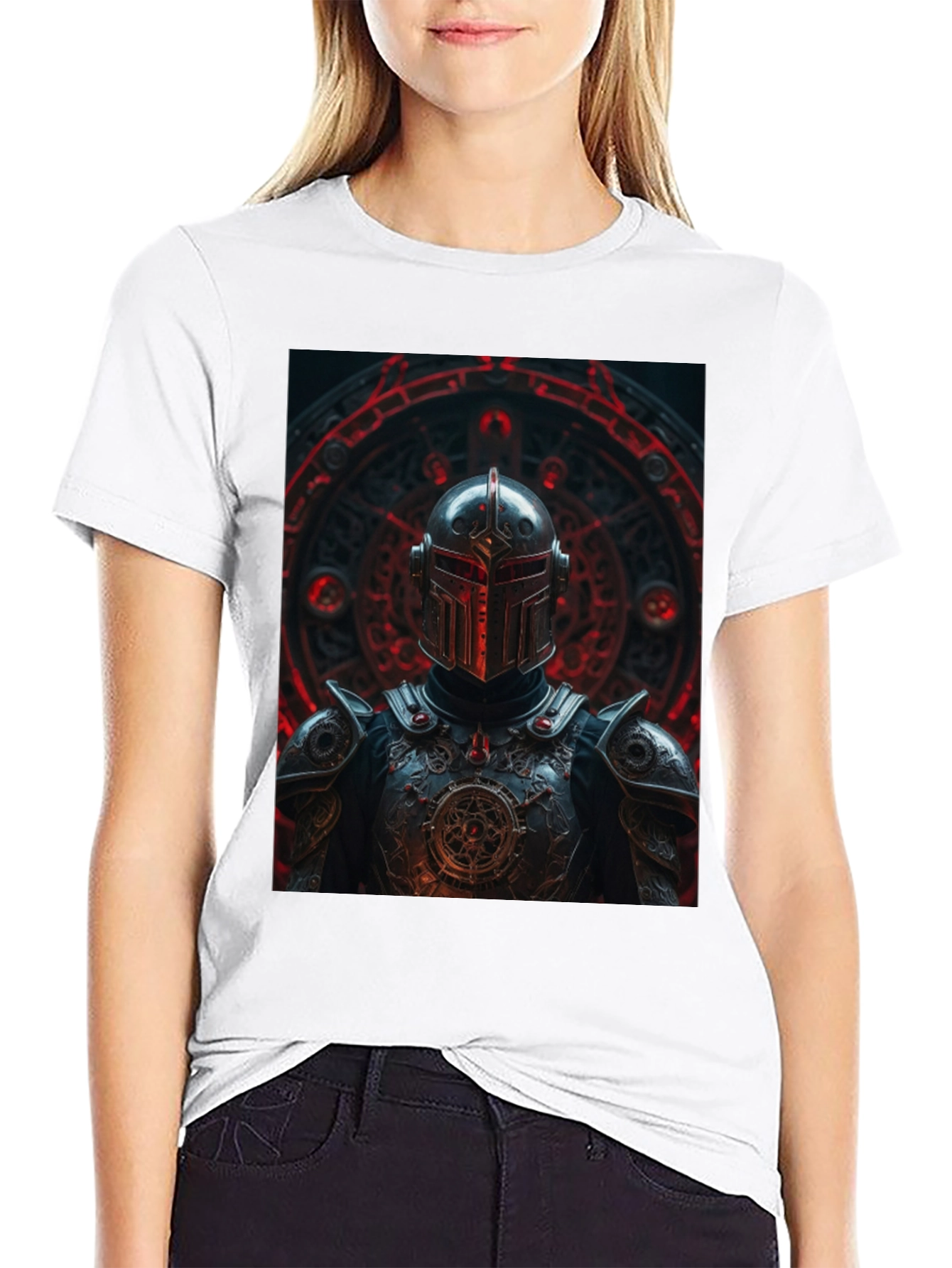 Knight Templar Graphic Tee - Black