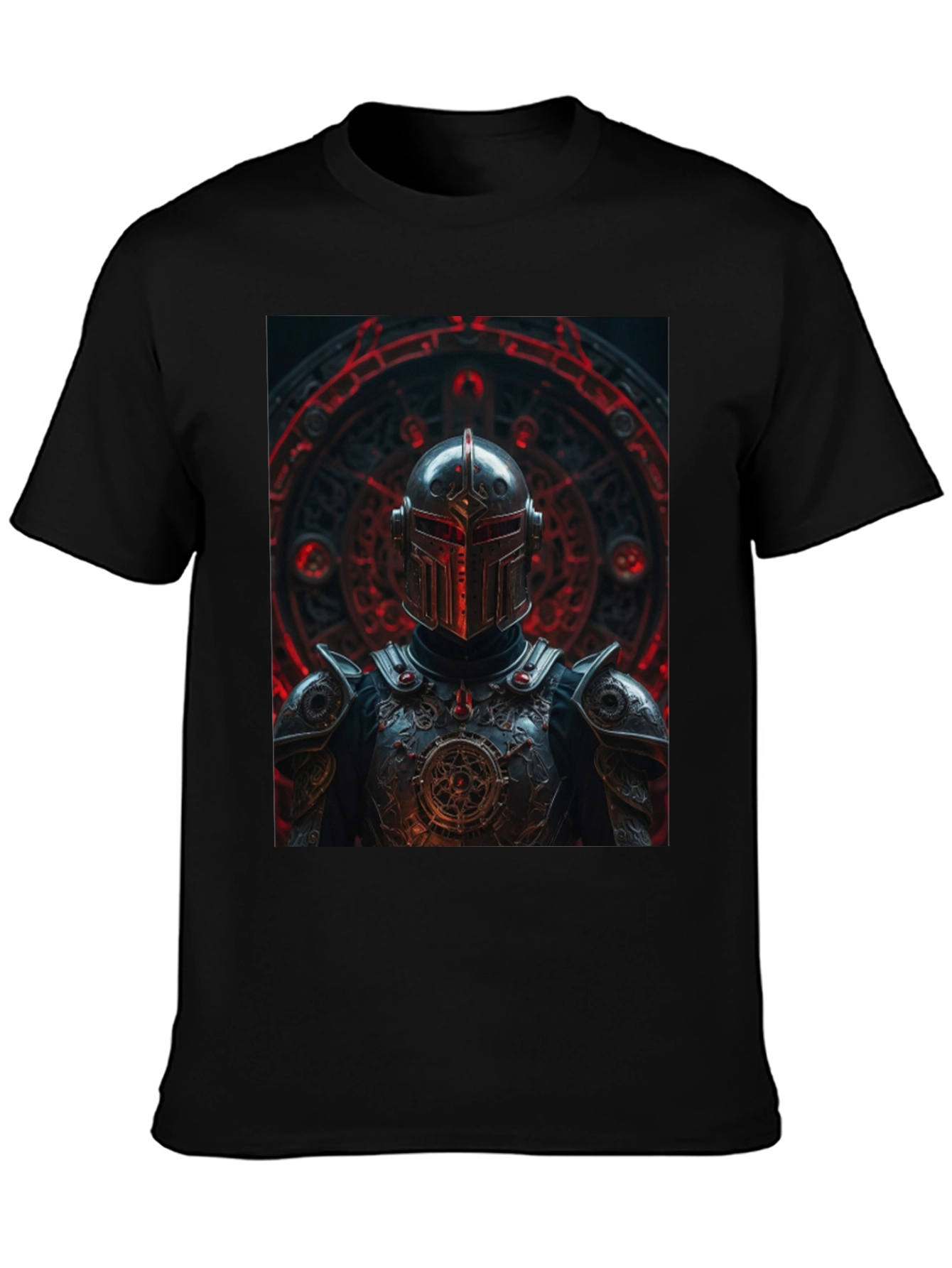 Knight Templar Graphic Tee - Black