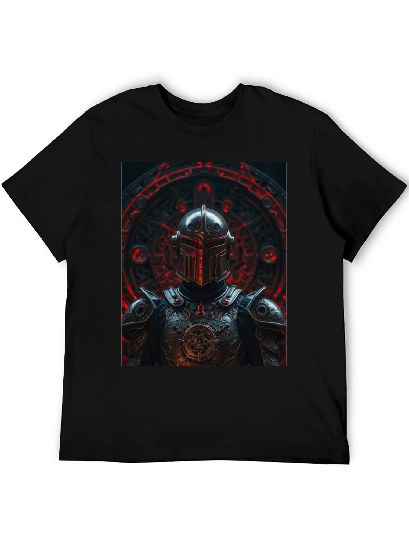 Knight Templar Graphic Tee - Black