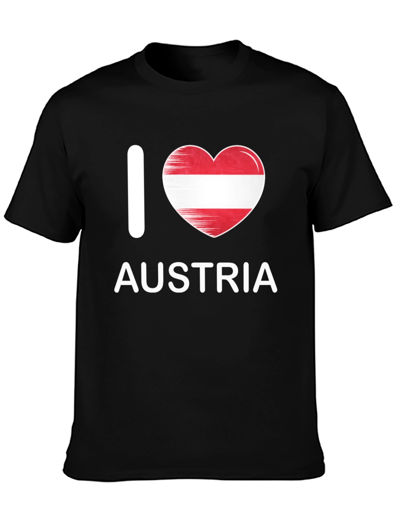 I Heart Austria T-Shirt - Patriotic Tee
