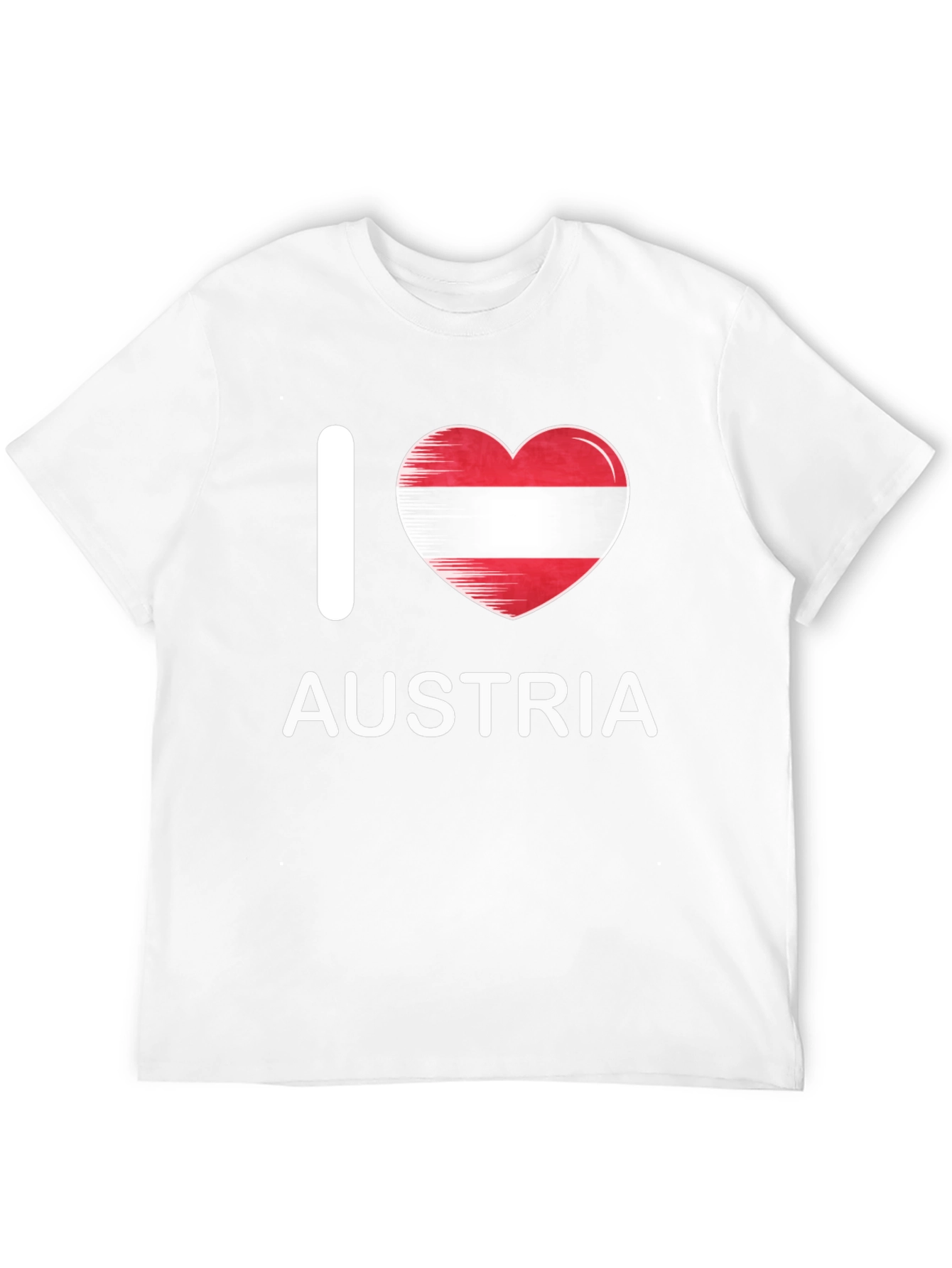 I Heart Austria T-Shirt - Patriotic Tee