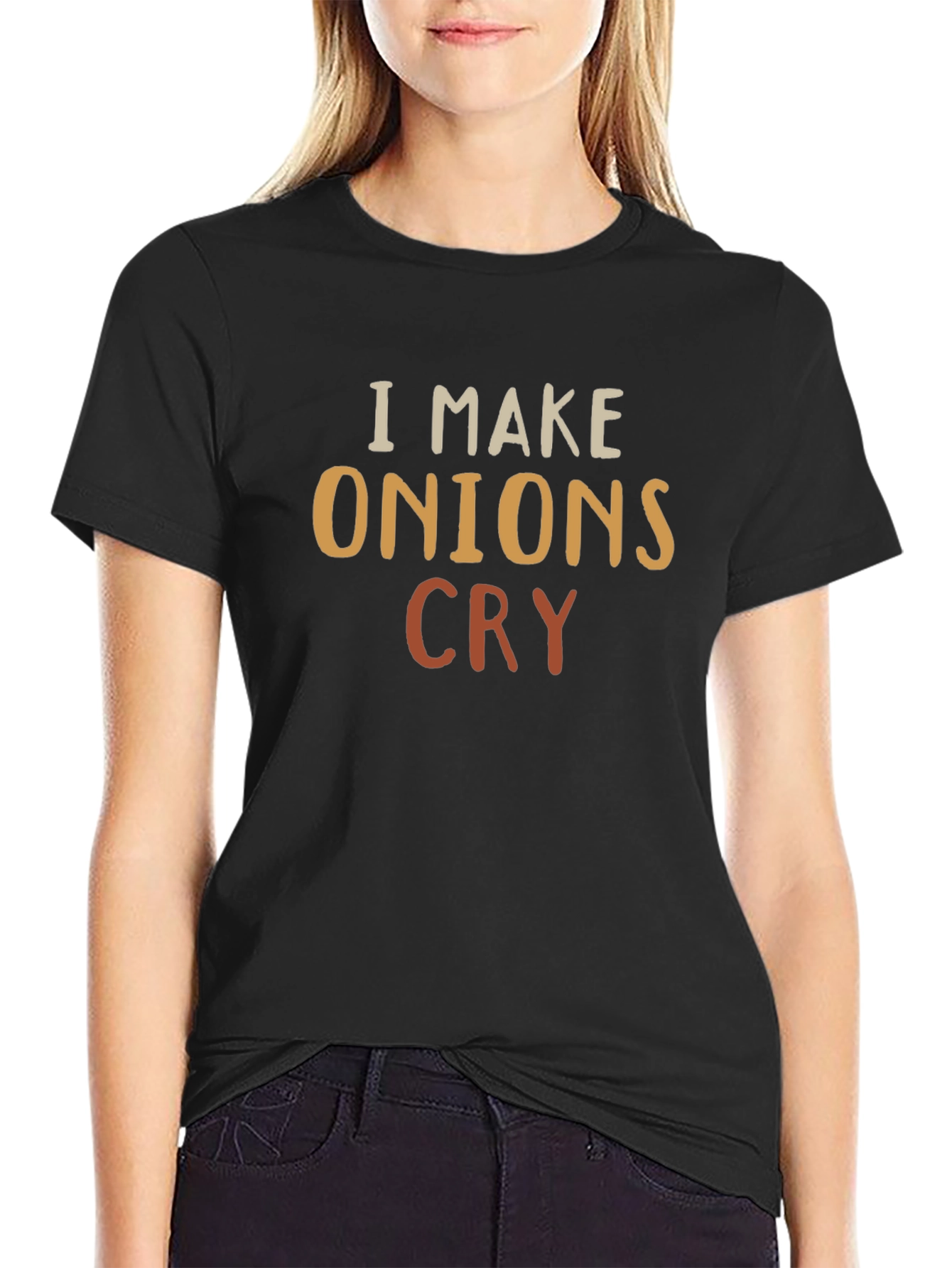 I Make Onions Cry T-Shirt - Funny Chef Tee