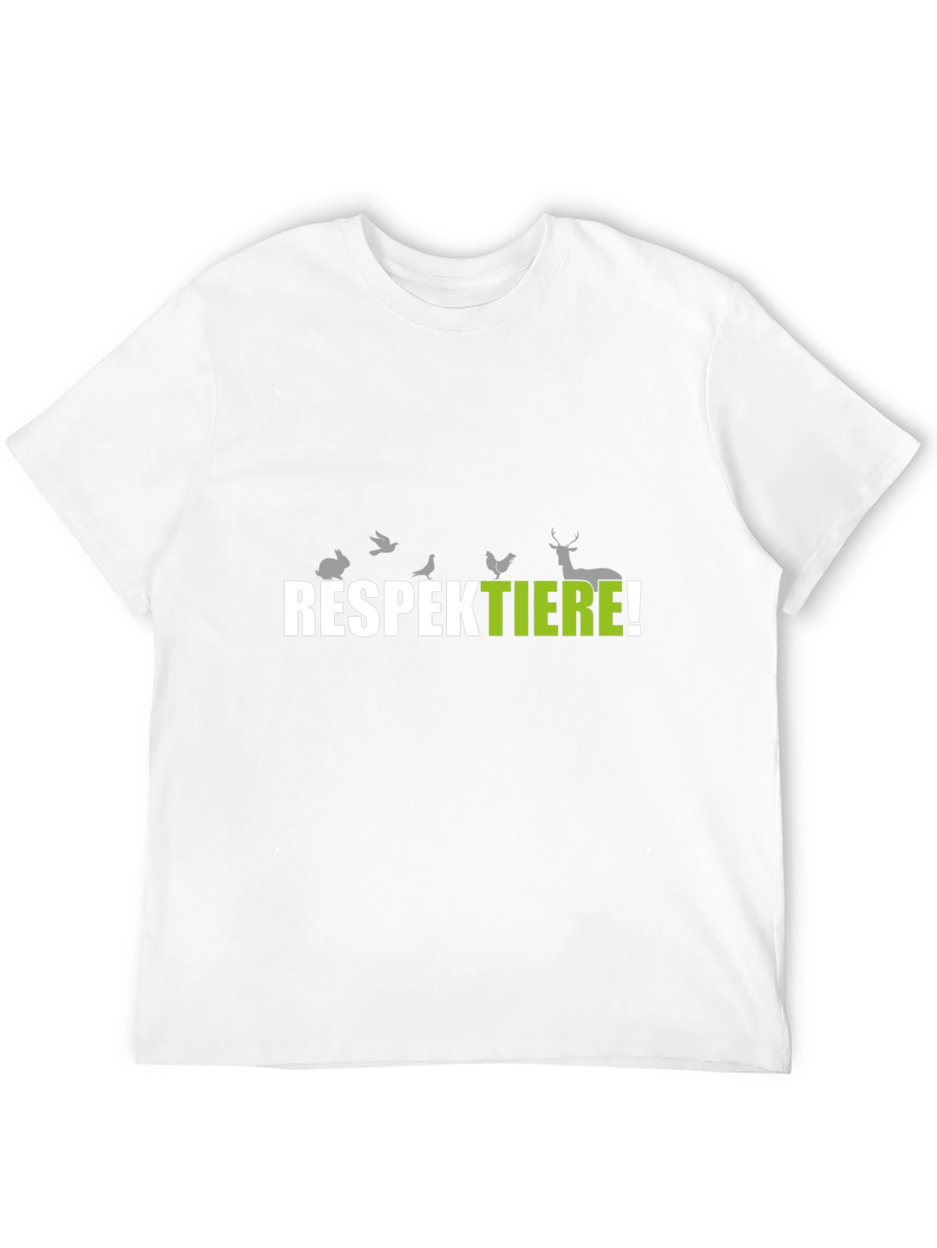 Respektiere! Respect Animals T-Shirt - Black