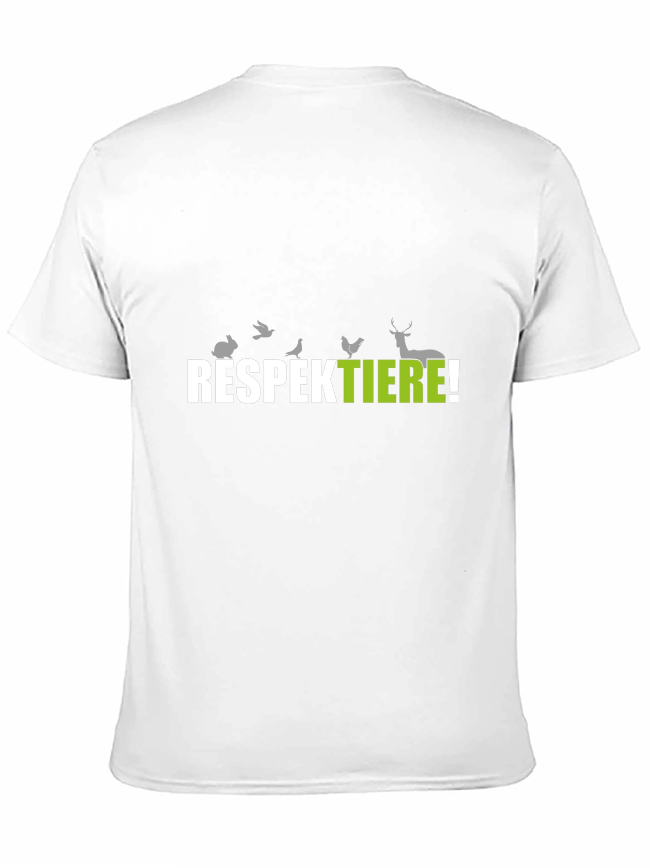 Respektiere! Respect Animals T-Shirt - Black