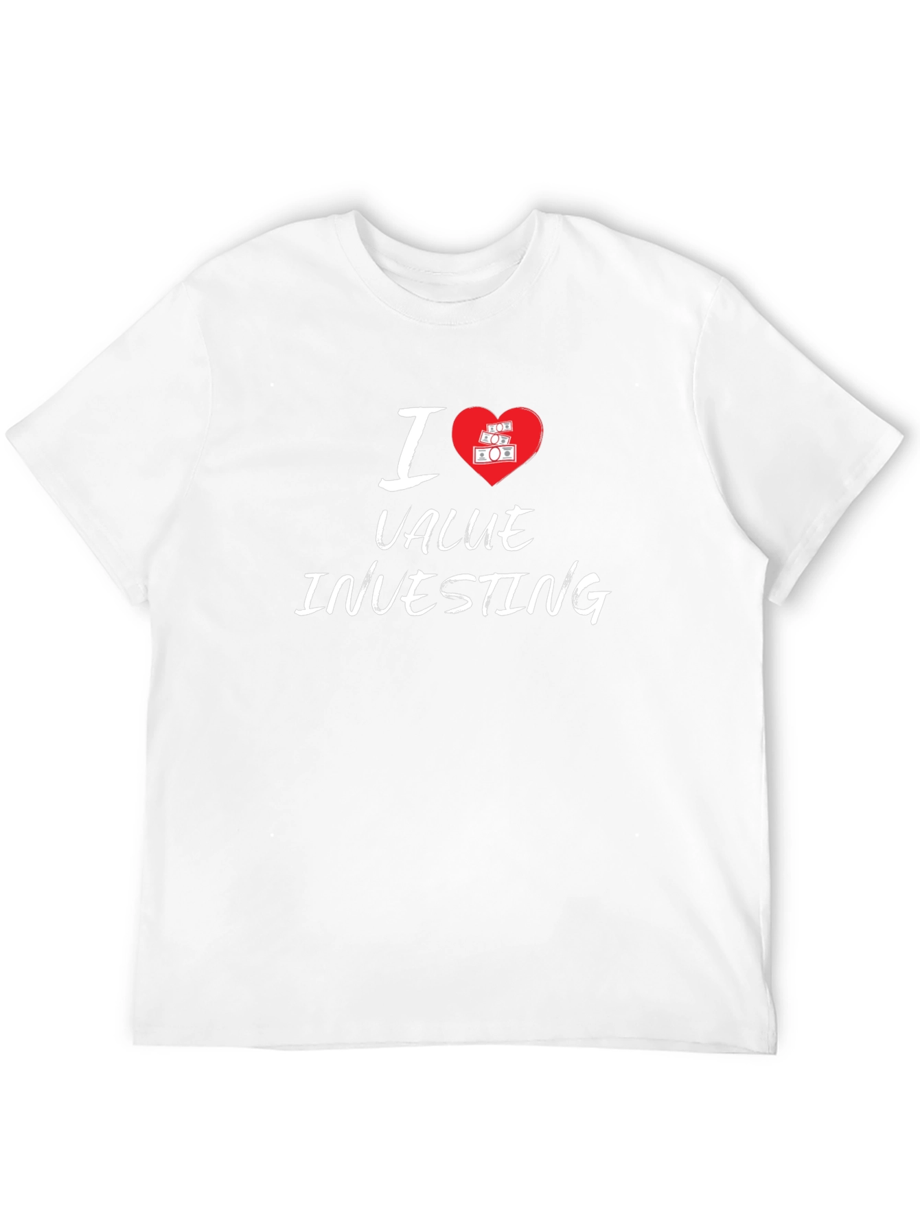 I Love Value Investing Black T-Shirt