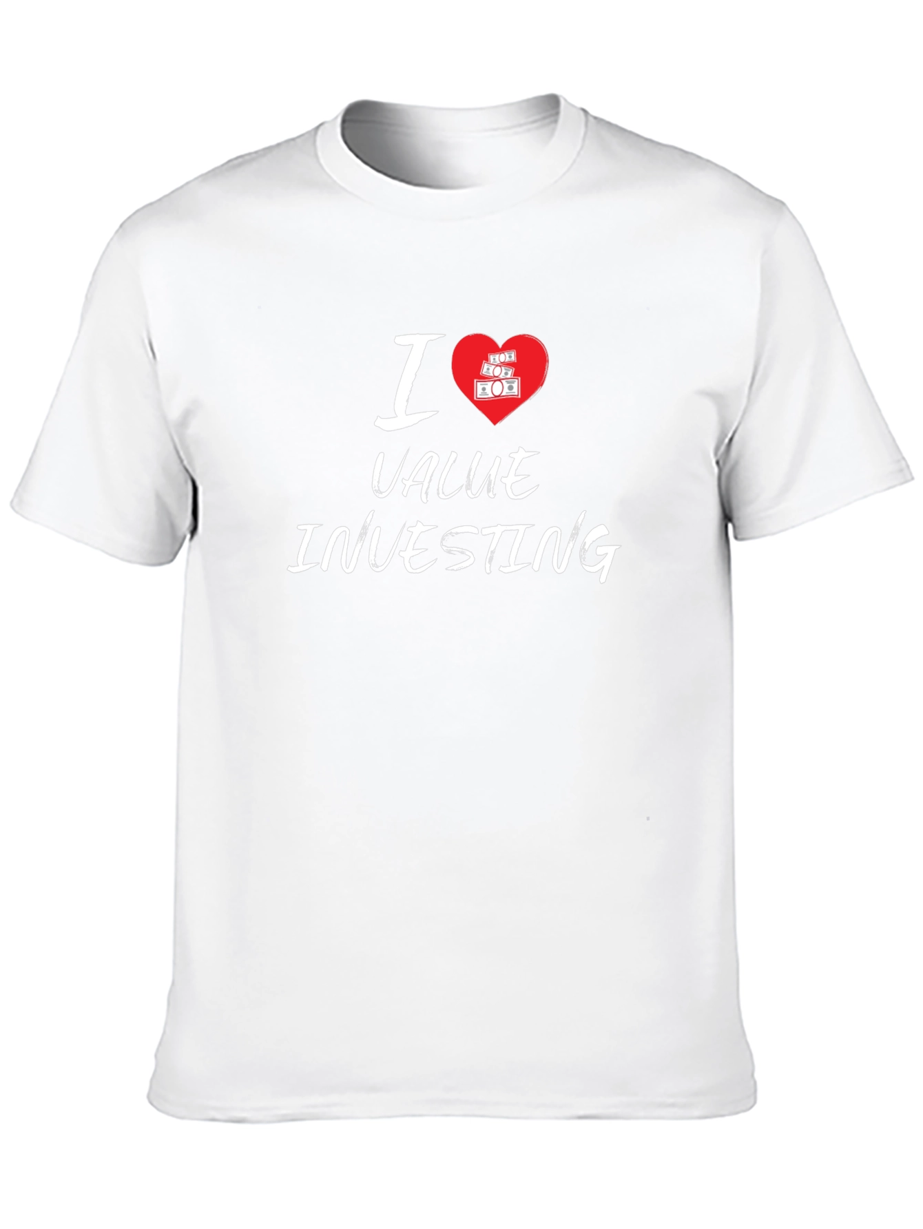 I Love Value Investing Black T-Shirt
