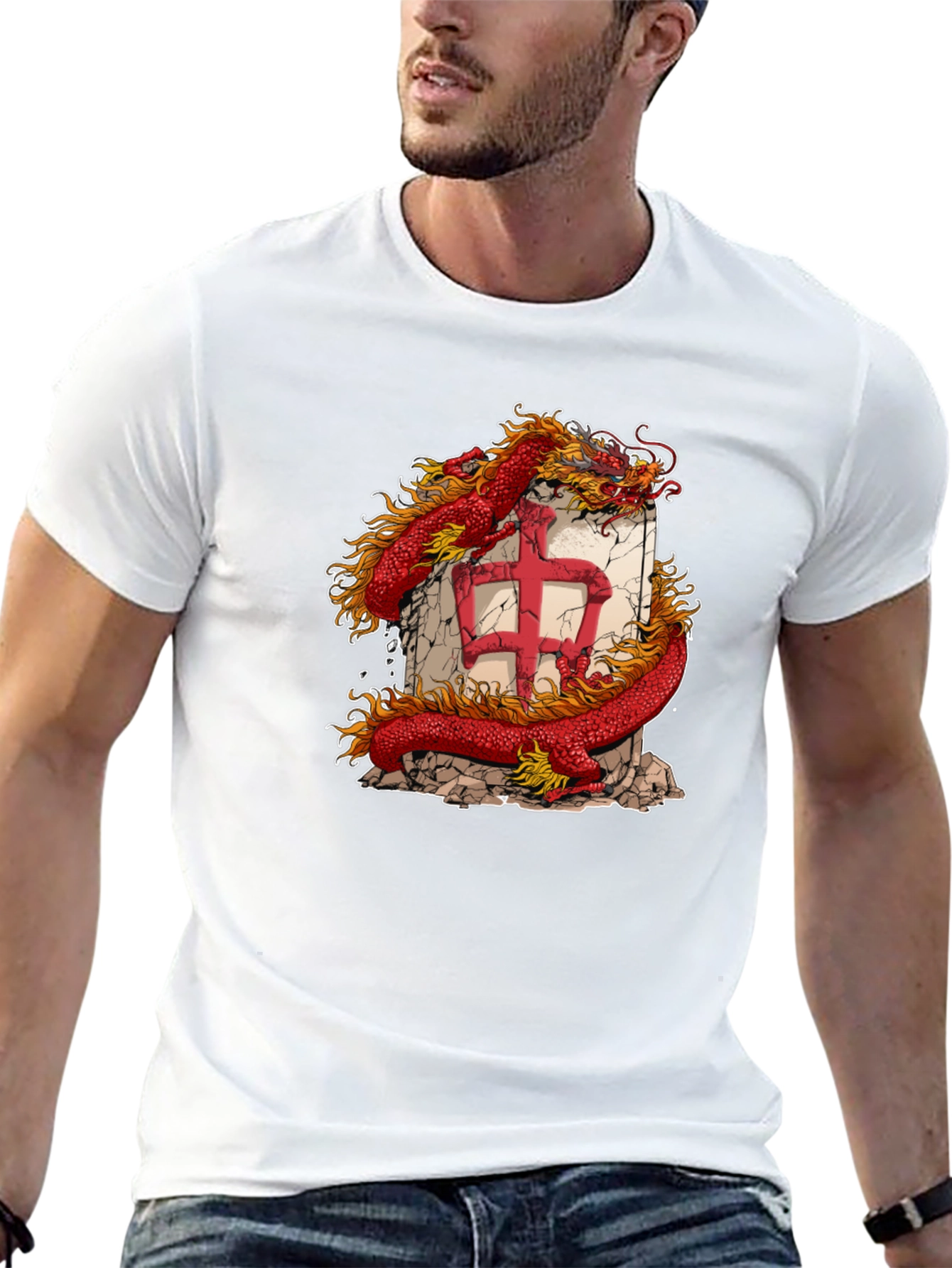 Dragon T-Shirt - Artistic Design