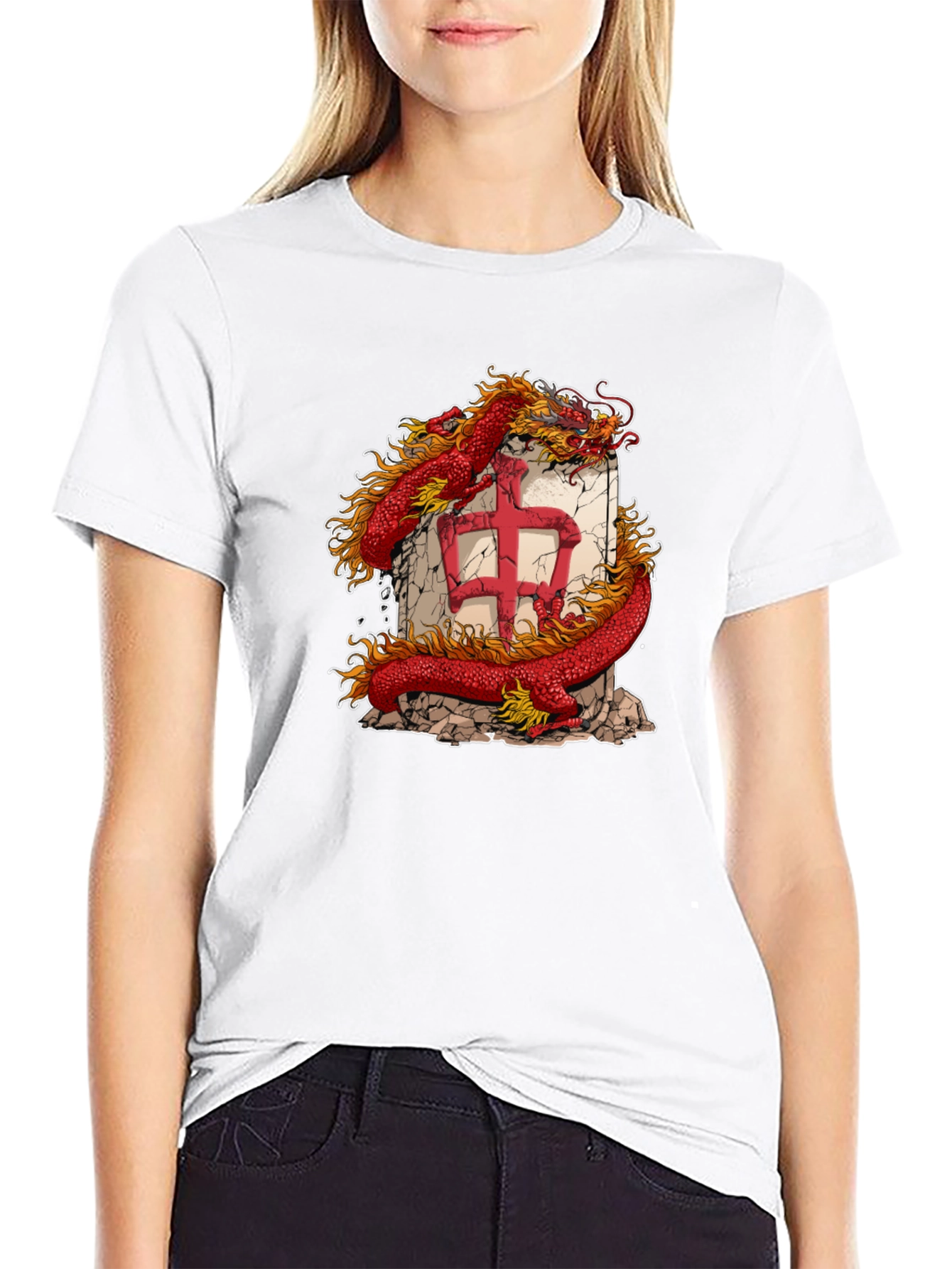 Dragon T-Shirt - Artistic Design
