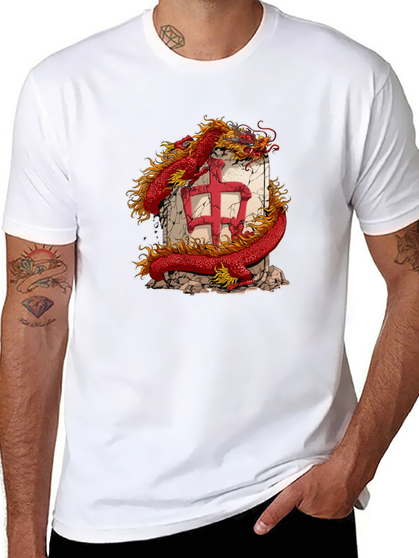 Dragon T-Shirt - Artistic Design