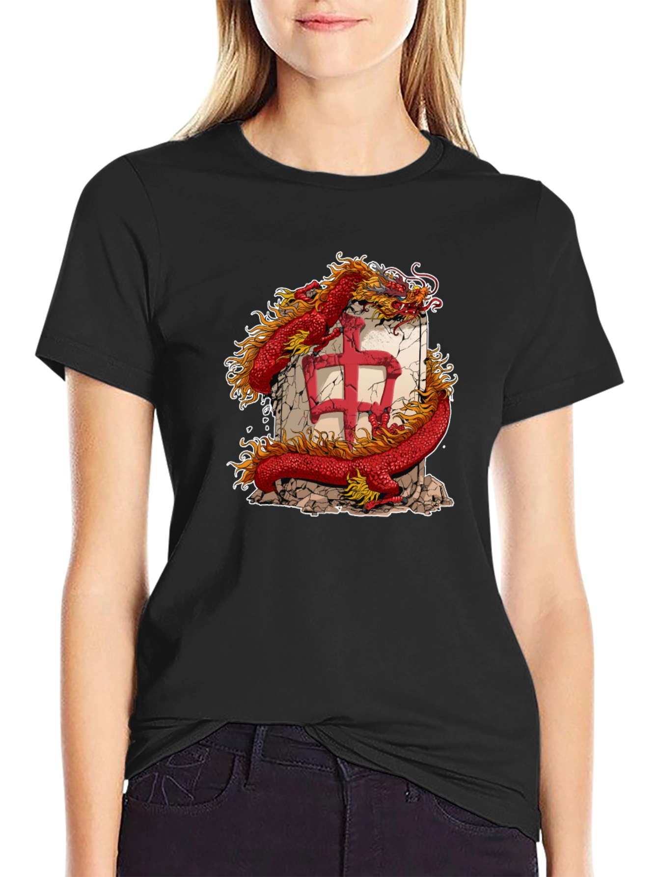 Dragon T-Shirt - Artistic Design