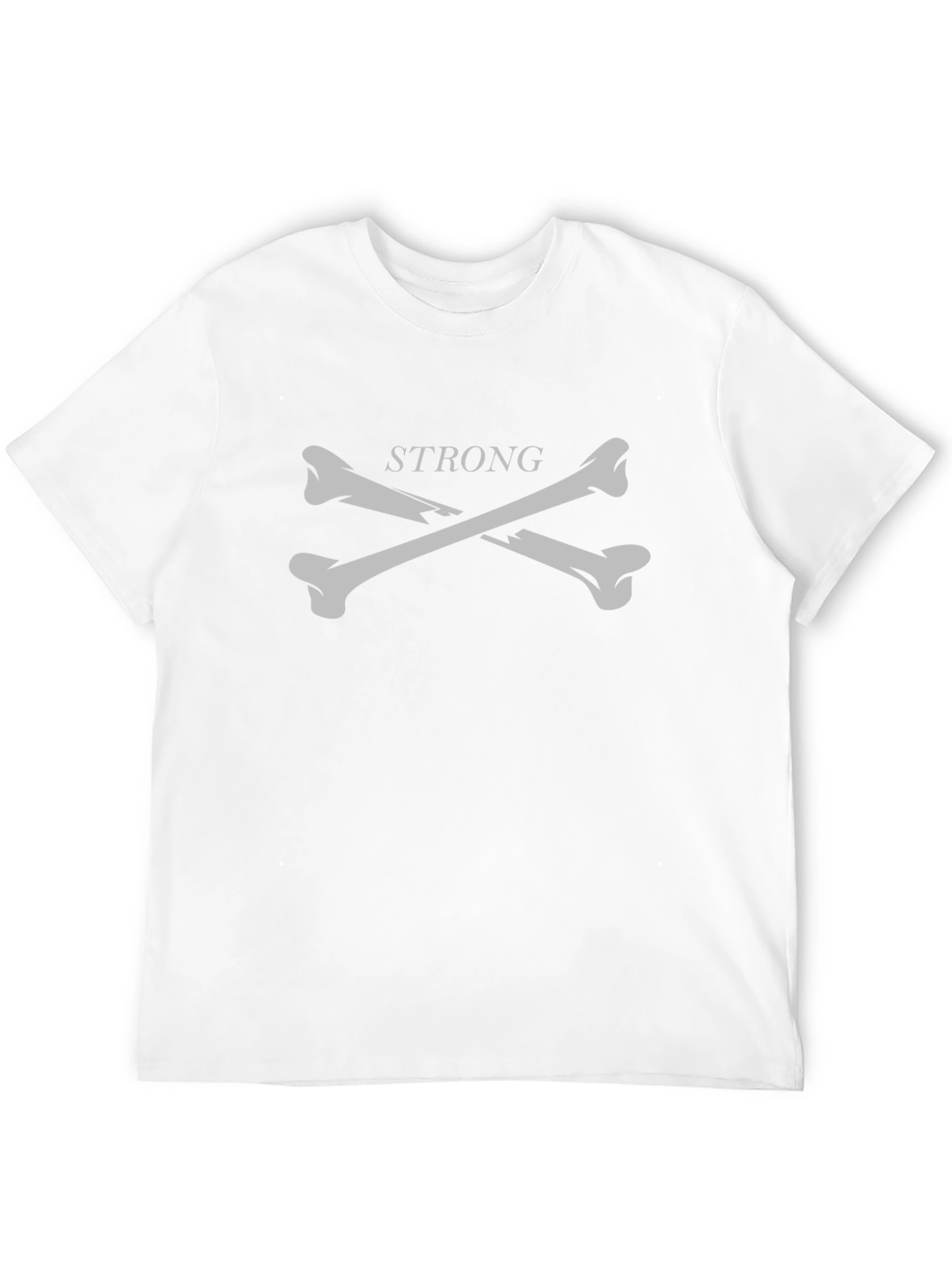 Strong Bones Graphic T-Shirt - Black
