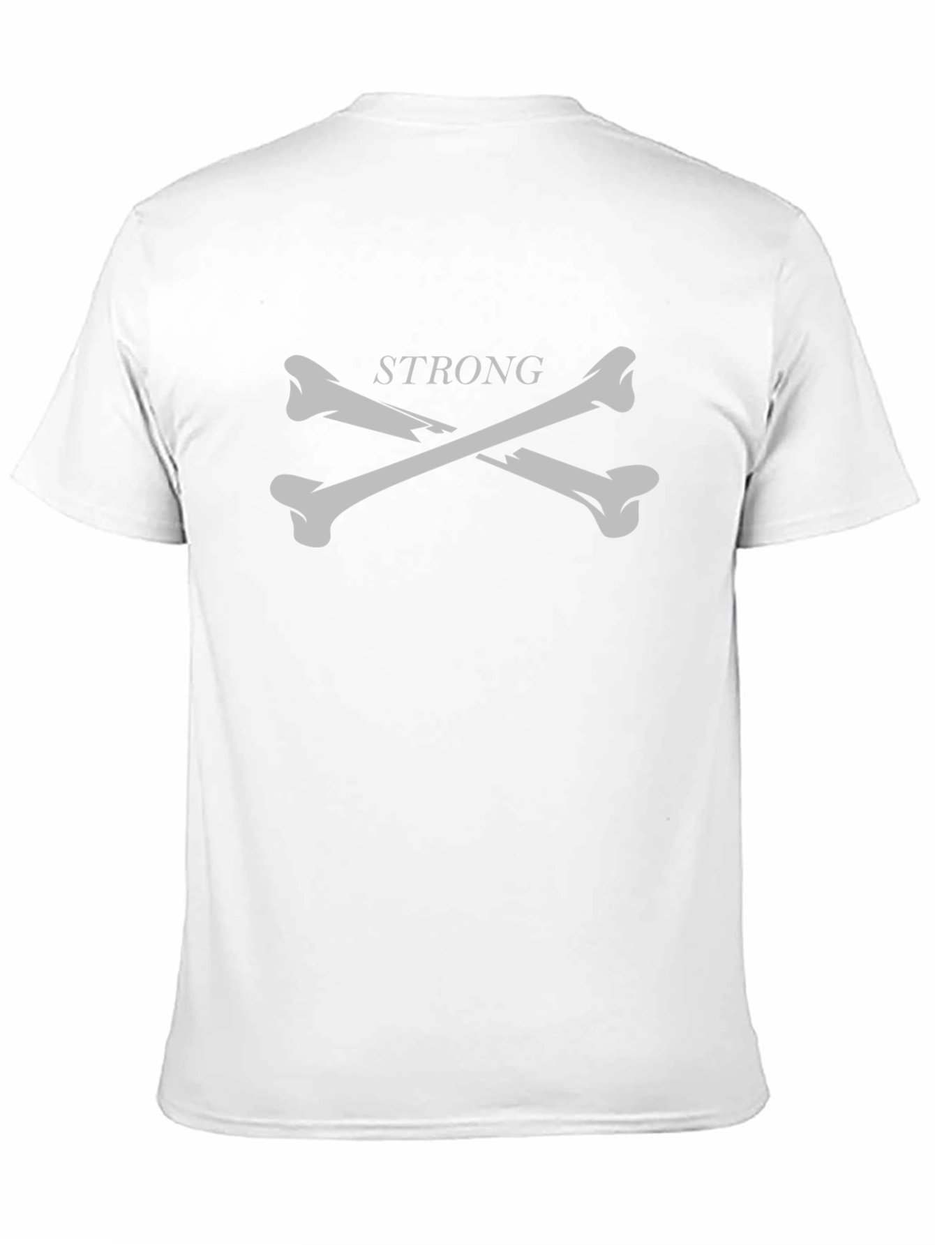Strong Bones Graphic T-Shirt - Black