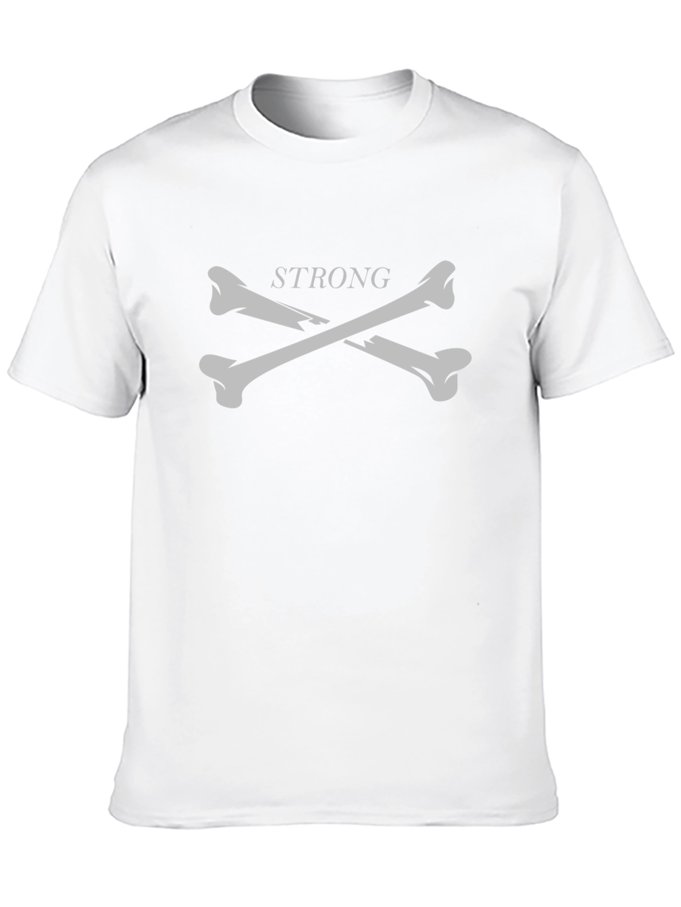Strong Bones Graphic T-Shirt - Black
