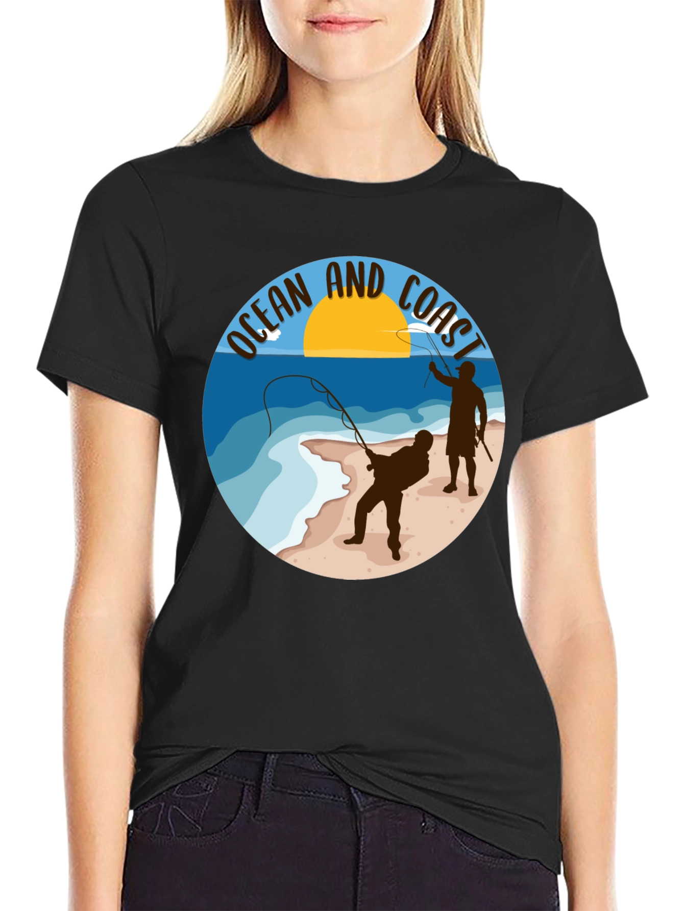 Ocean and Coast Fishing T-Shirt