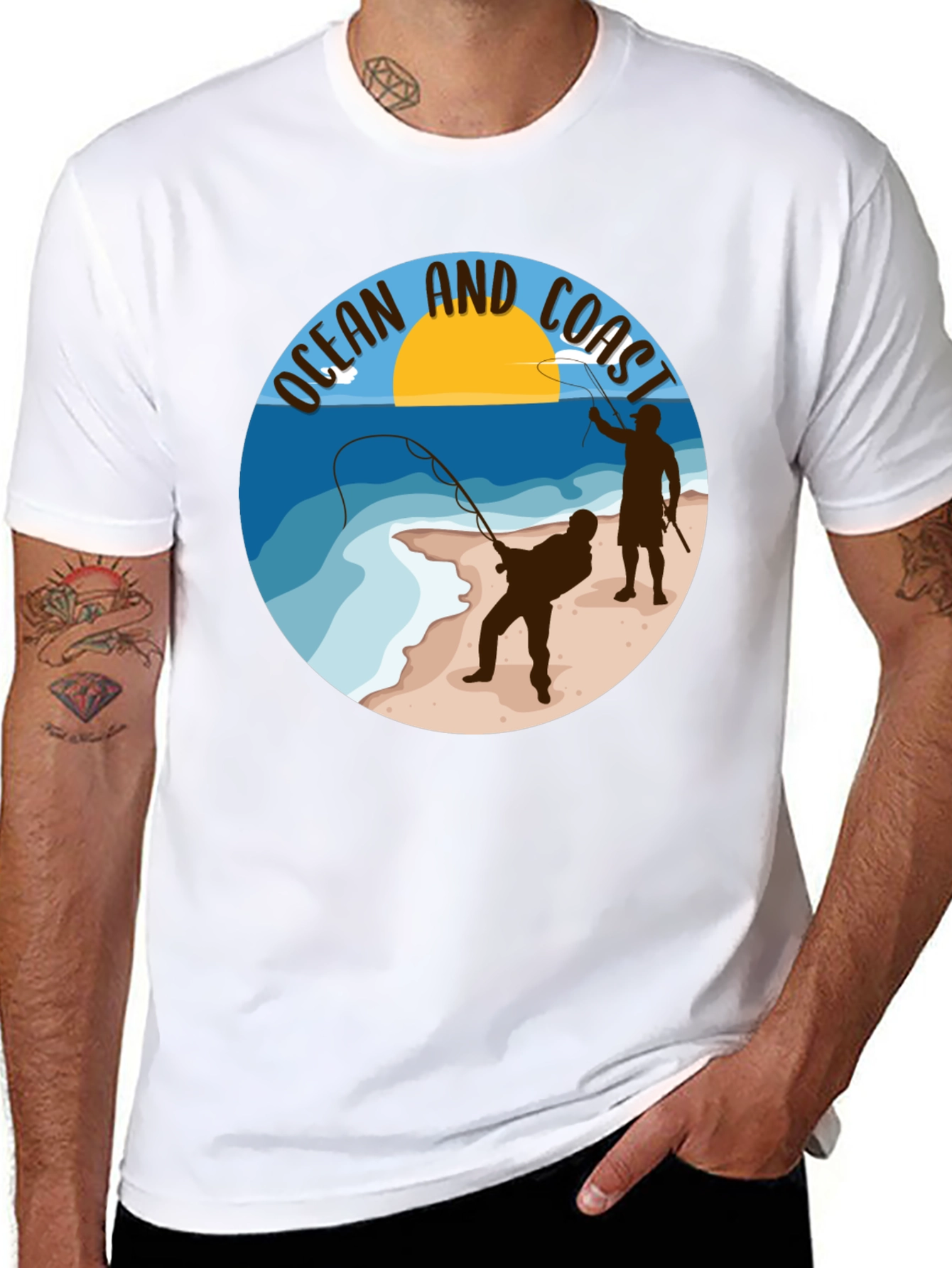 Ocean and Coast Fishing T-Shirt