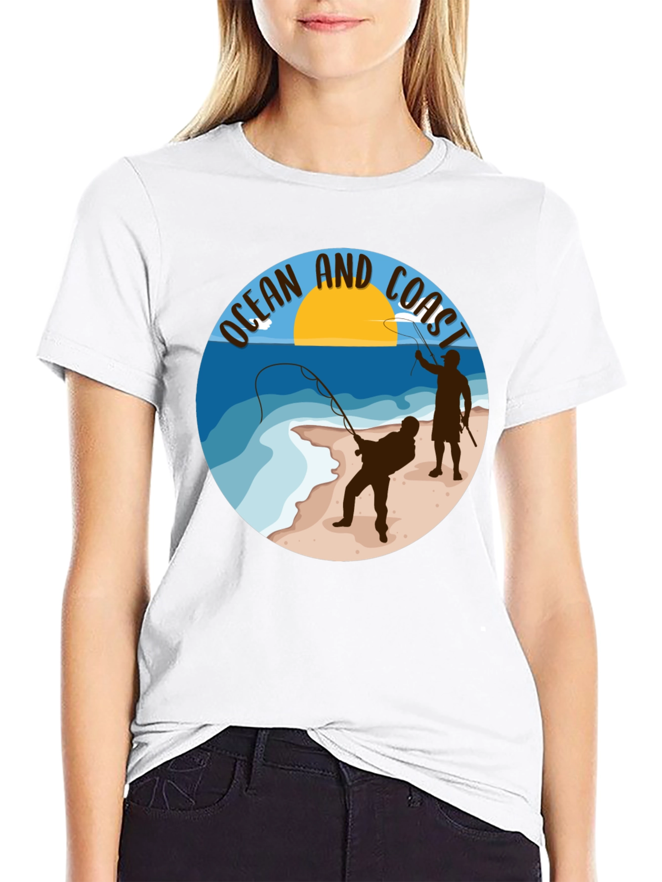 Ocean and Coast Fishing T-Shirt