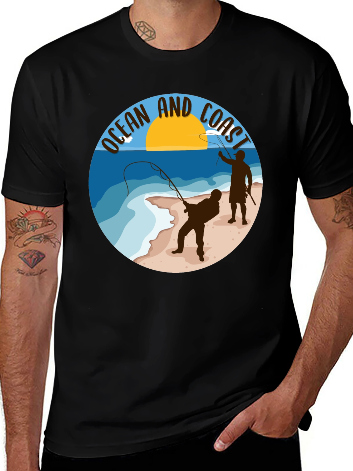 Ocean and Coast Fishing T-Shirt