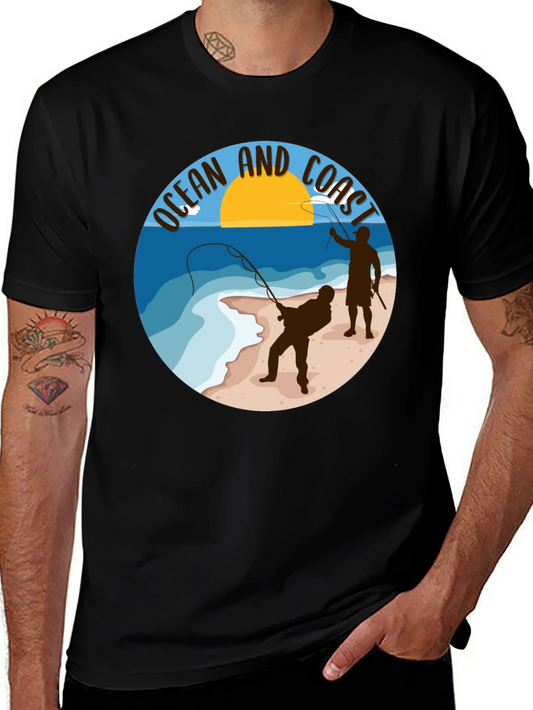 Ocean and Coast Fishing T-Shirt