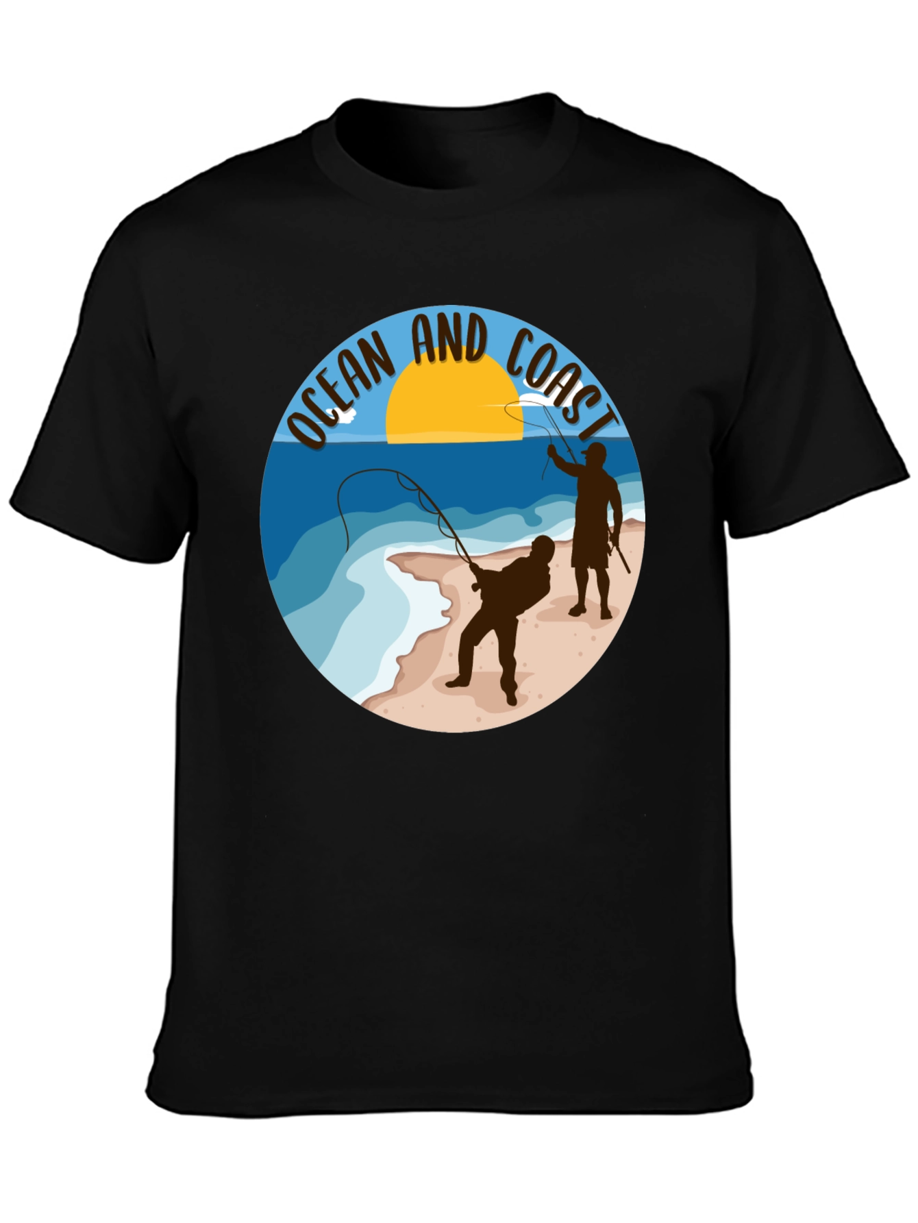 Ocean and Coast Fishing T-Shirt