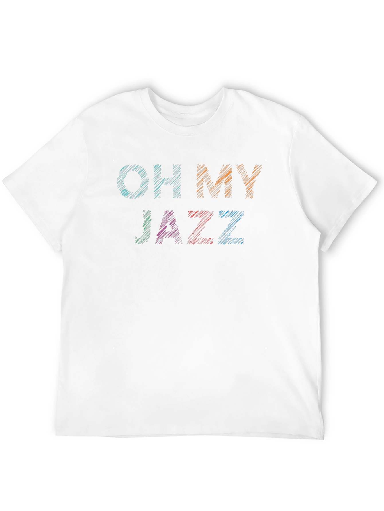 Oh My Jazz Graphic Tee - Black Cotton T-Shirt