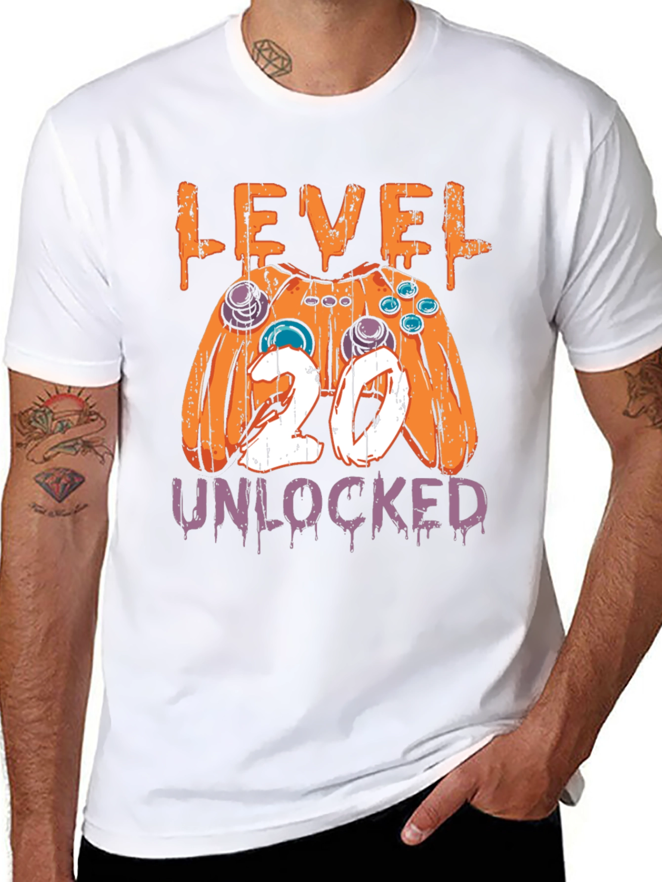 Level 20 Unlocked Gaming T-Shirt