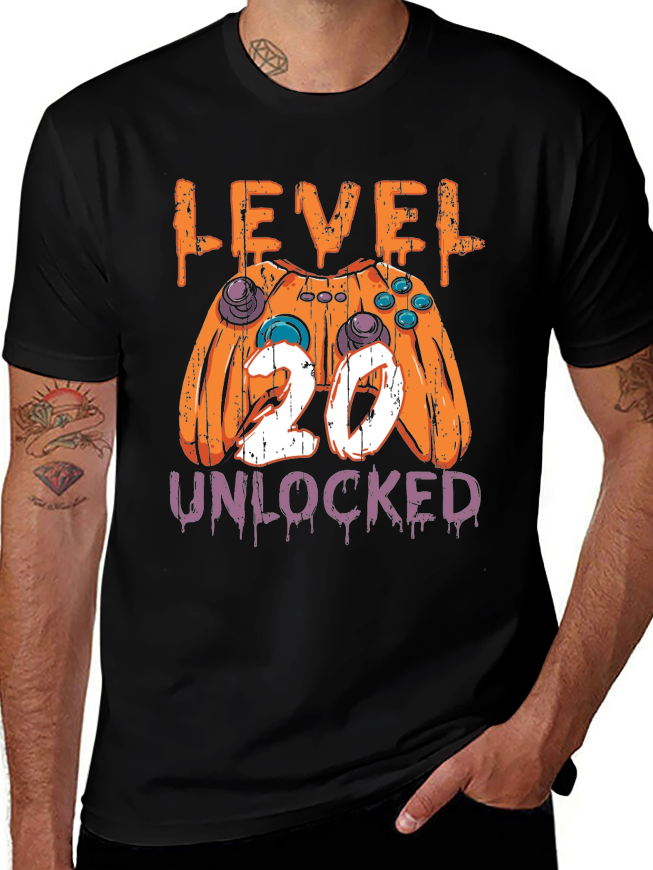Level 20 Unlocked Gaming T-Shirt
