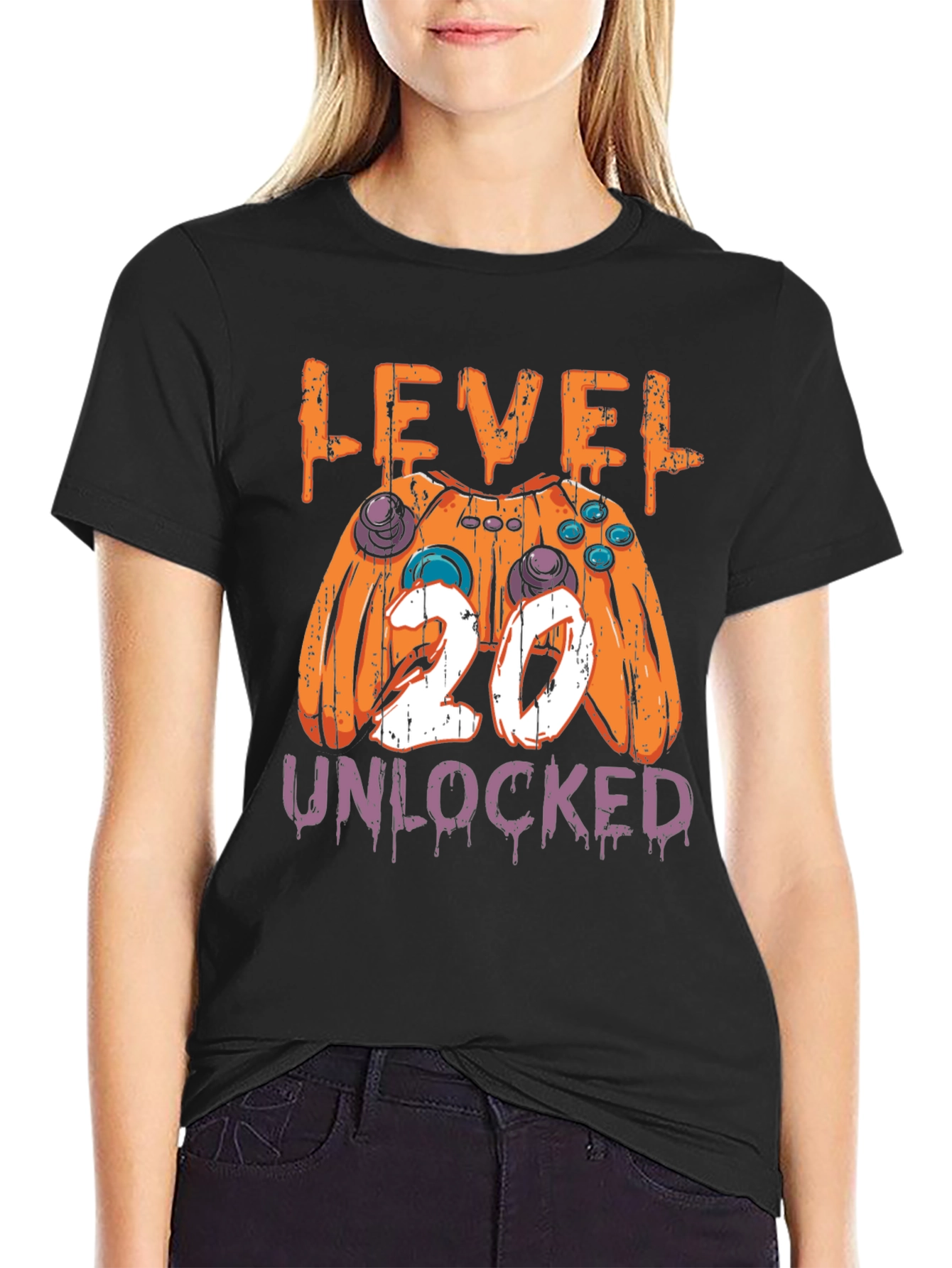 Level 20 Unlocked Gaming T-Shirt