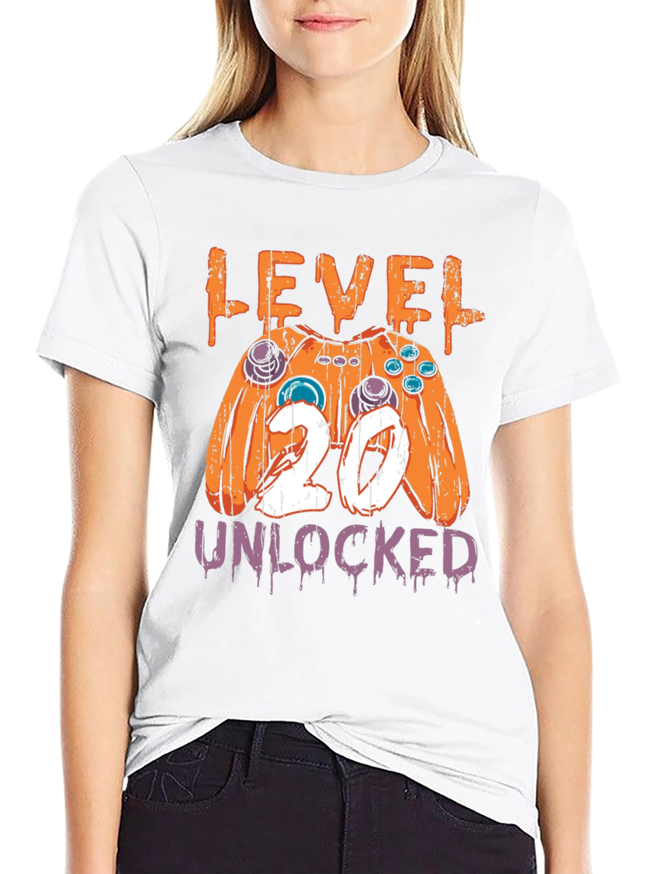 Level 20 Unlocked Gaming T-Shirt